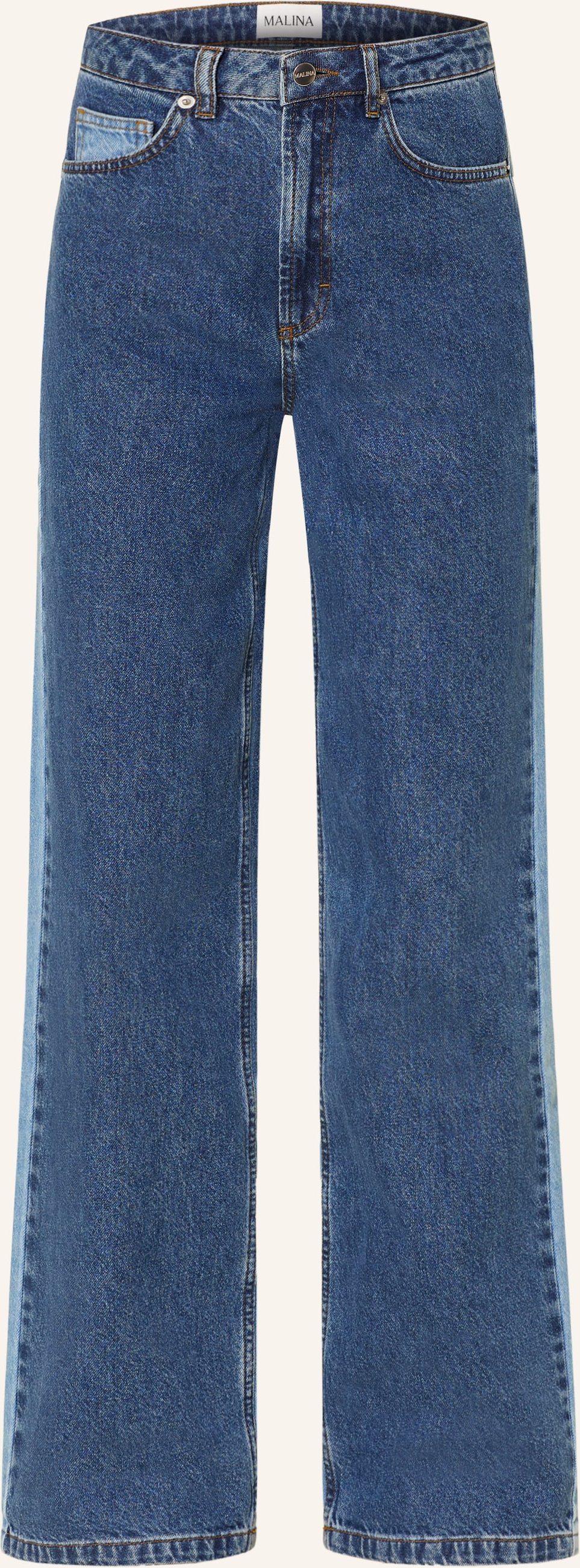 Malina Straight Jeans Katia blau
