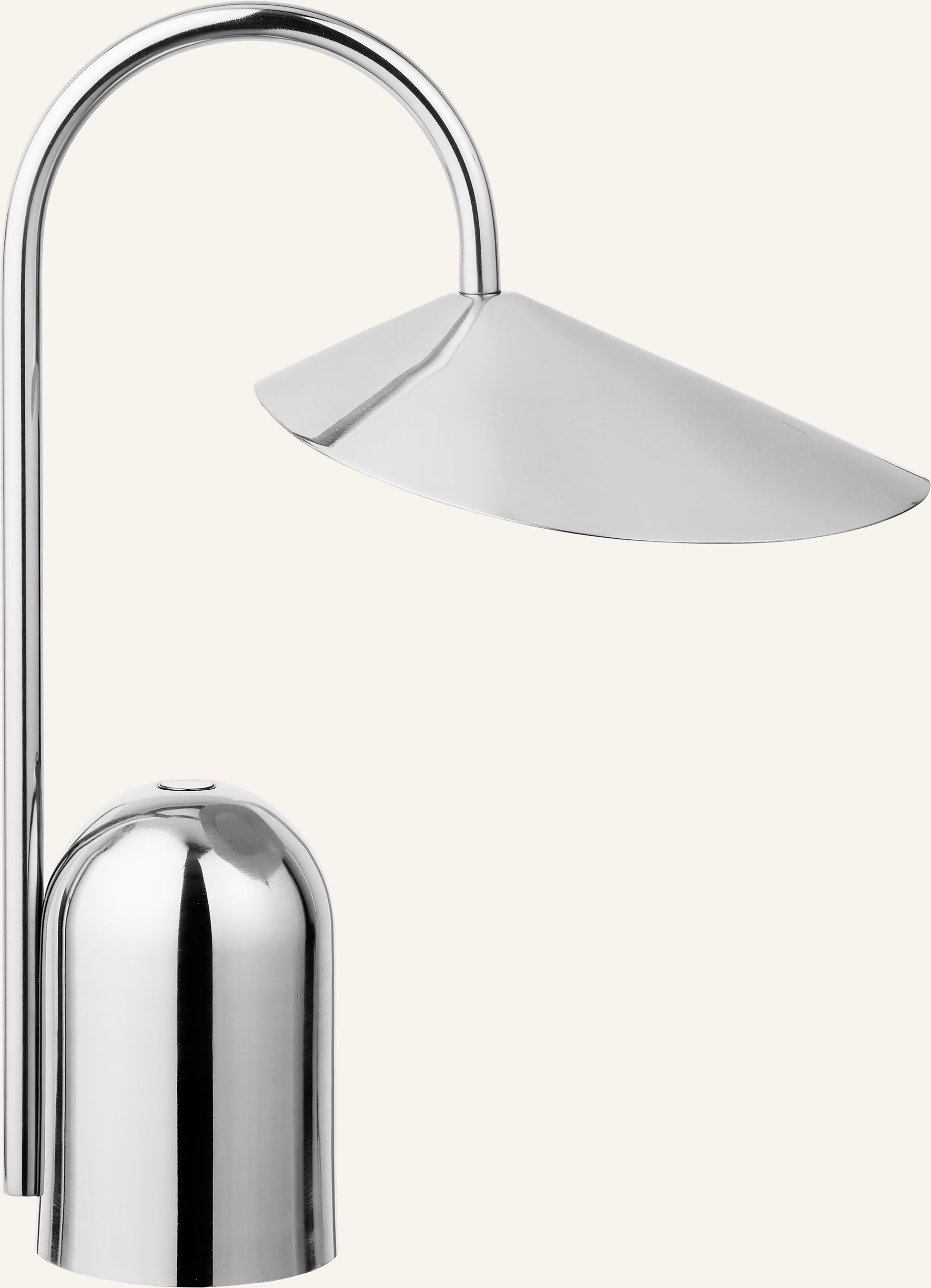 Ferm Living Tischleuchte Arum silber