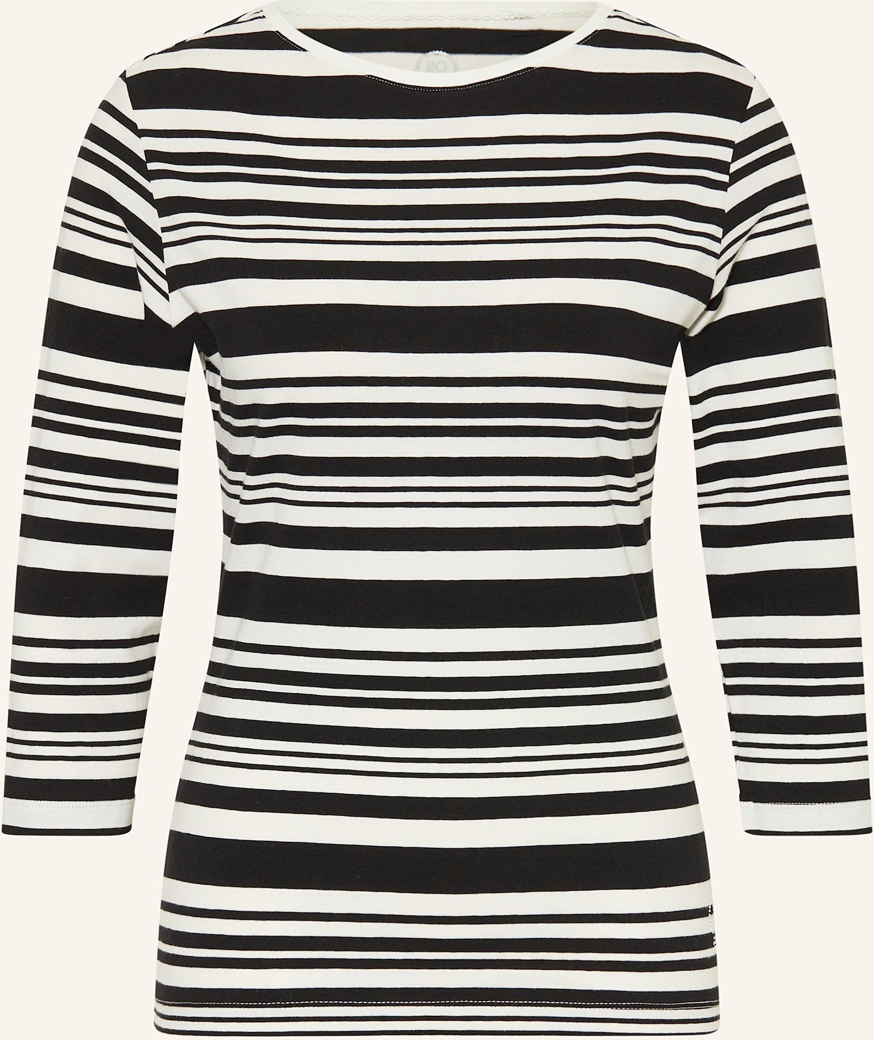 Boviva Shirt Mit 3/4-Arm schwarz