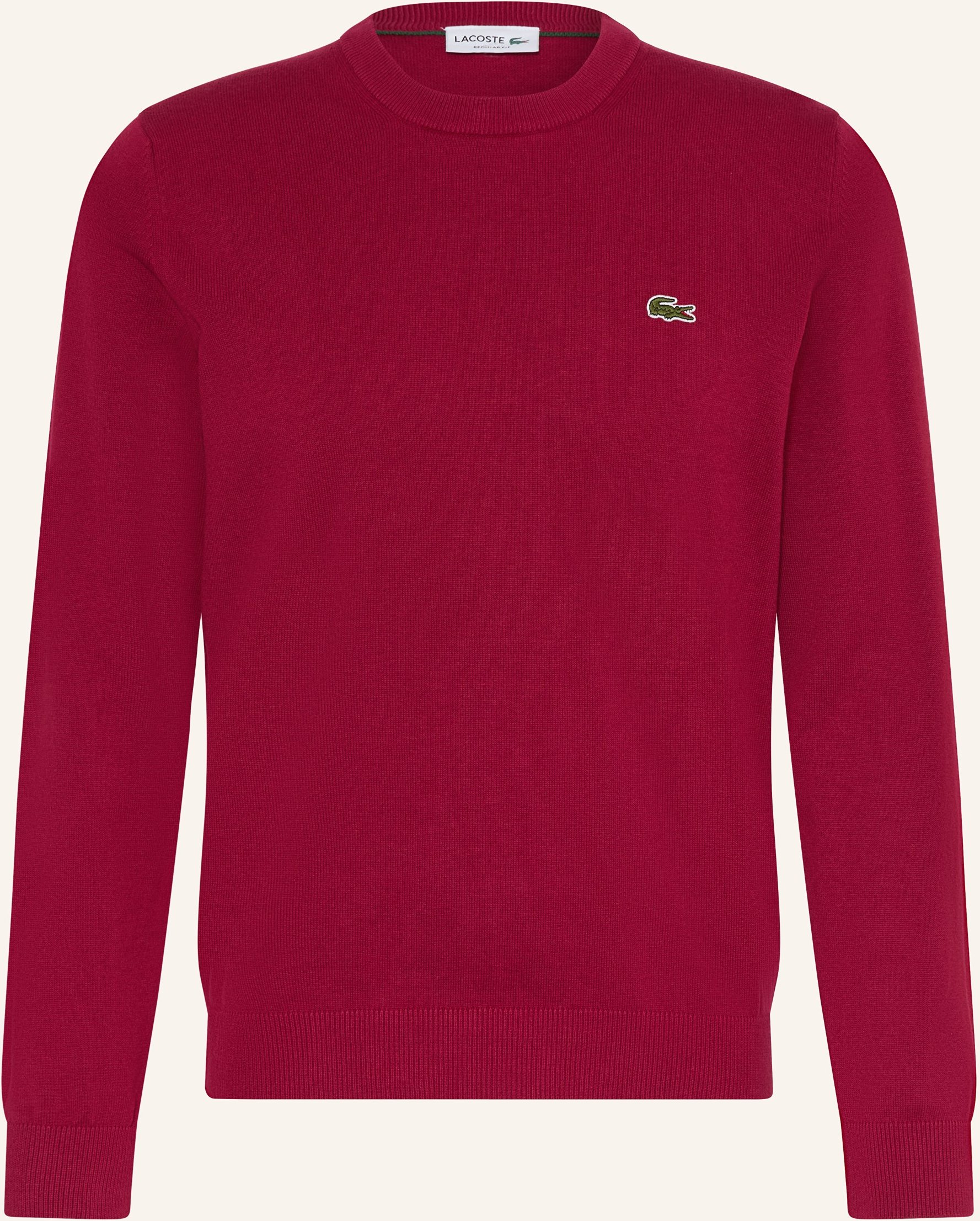 Lacoste Pullover rot