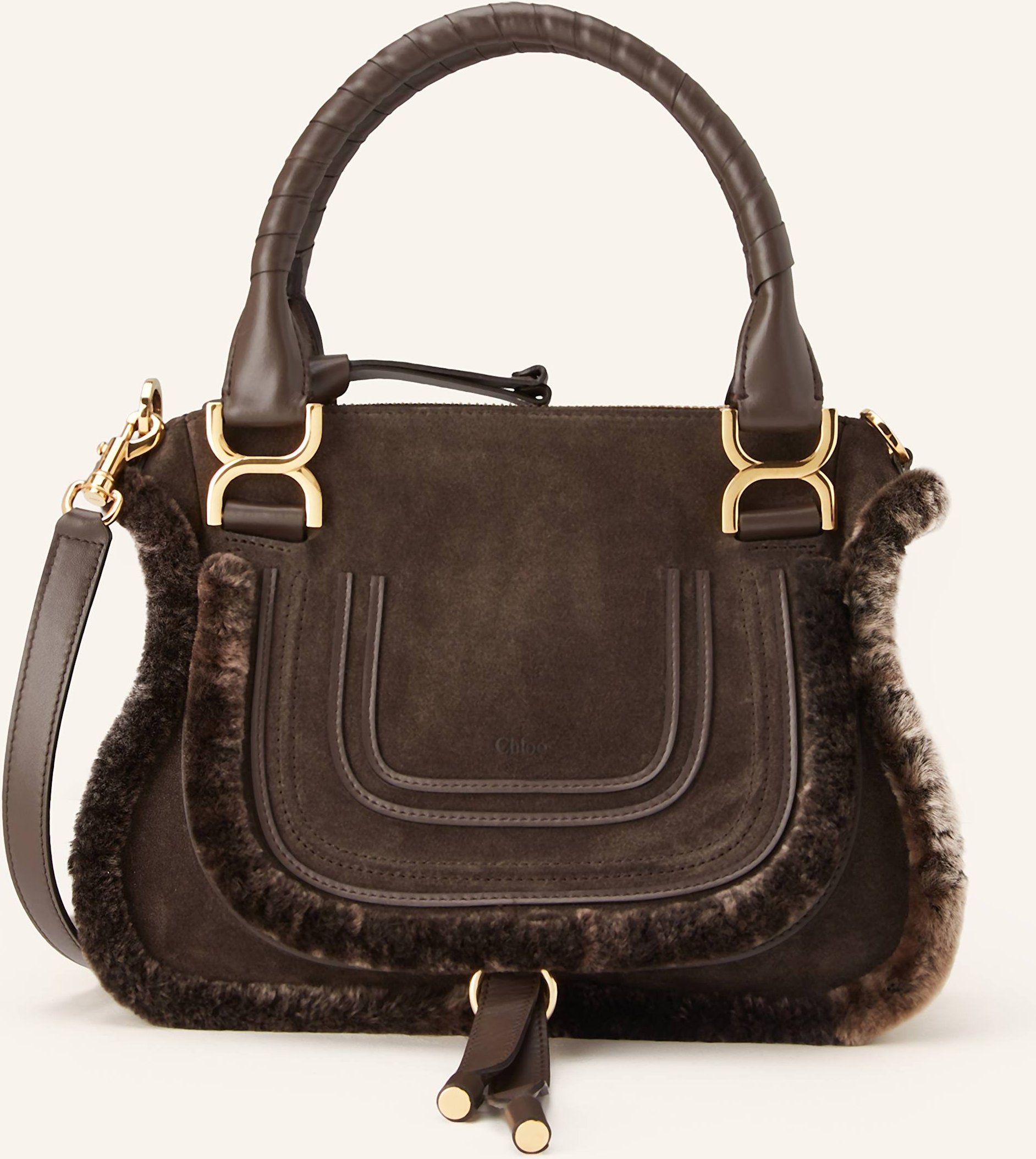 Chloé Handtasche Marcie braun