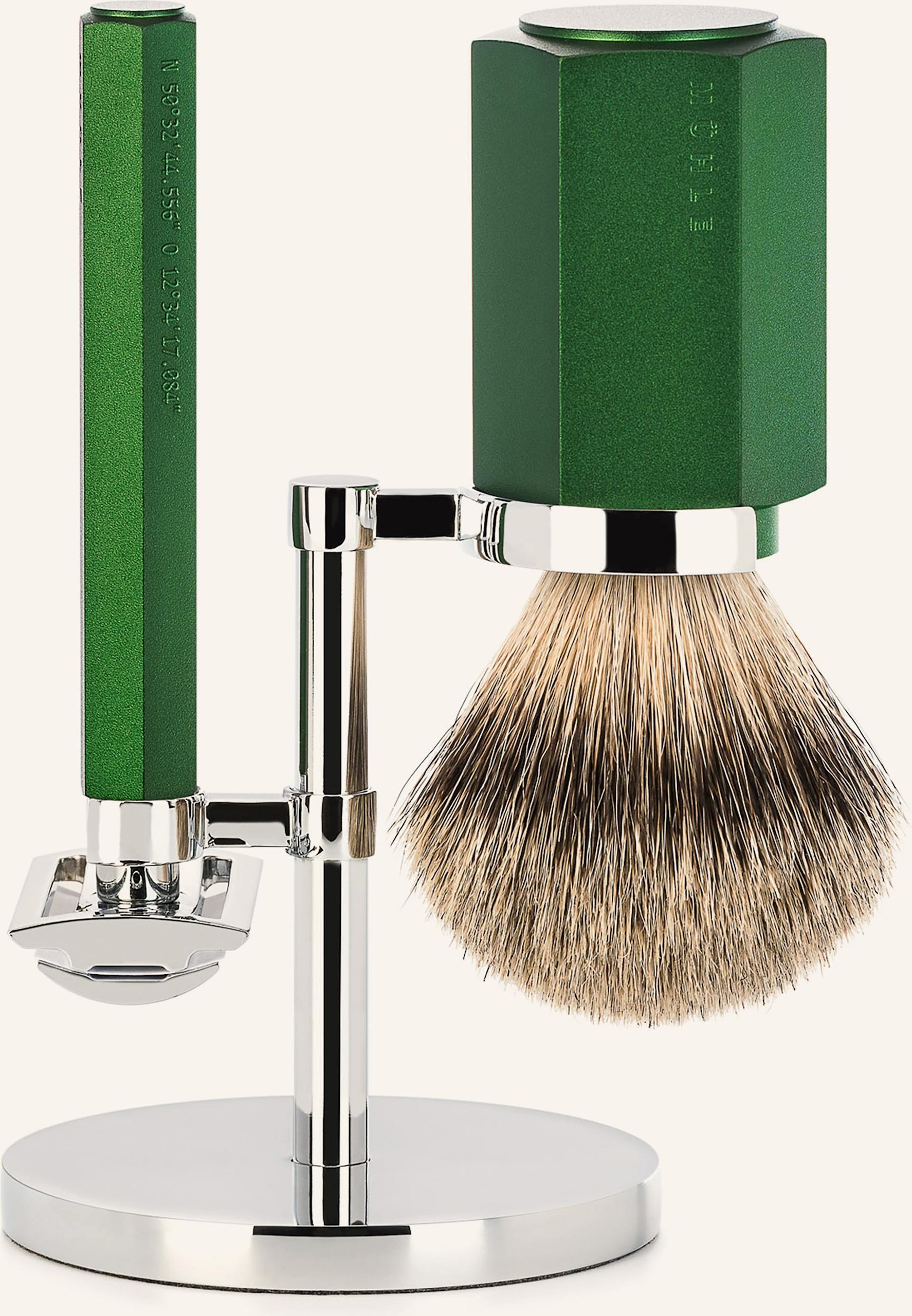 Mühle 3-Teiliges Rasier-Set - Hexagon Designed By Mark Braun