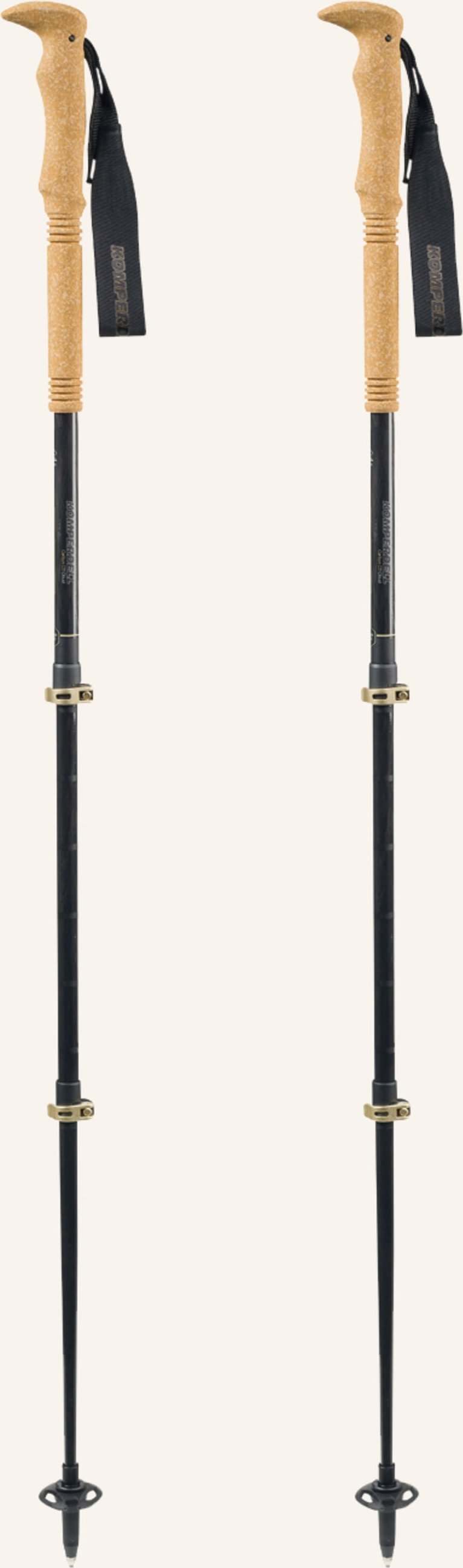 Komperdell Trekkingstöcke Carbon c3 Cloud Compact schwarz