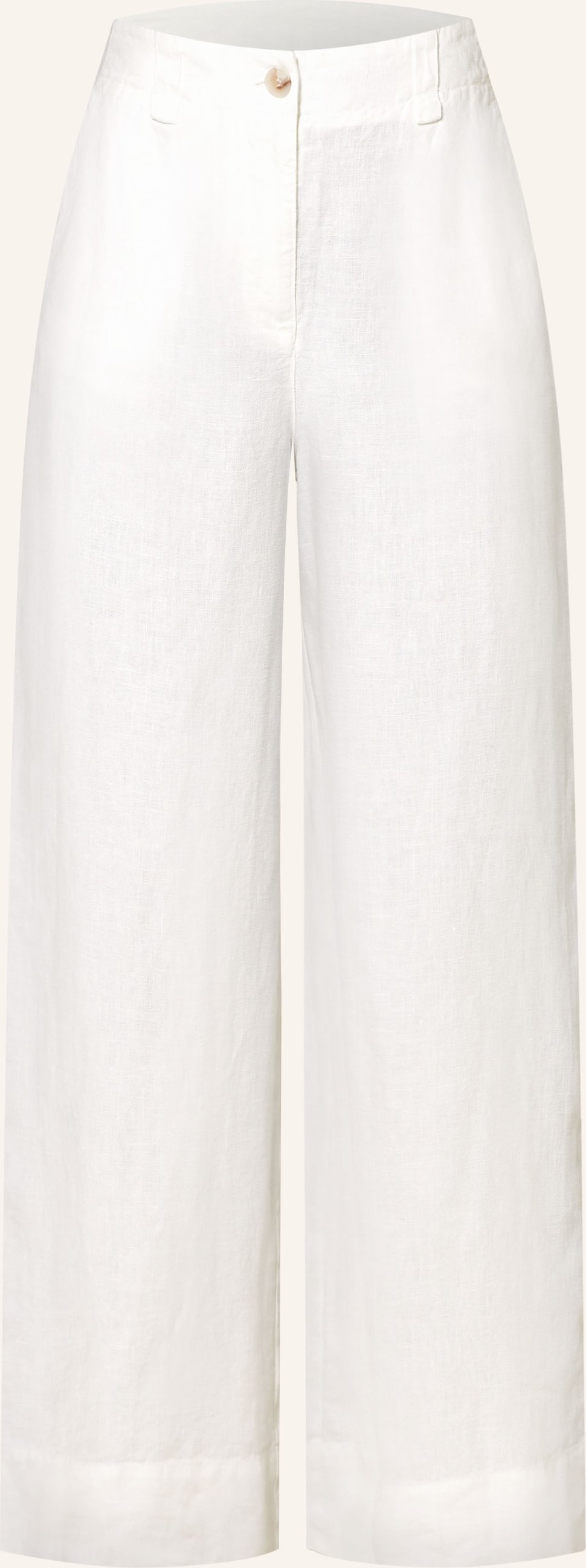 Reiss Leinenhose Demi weiss