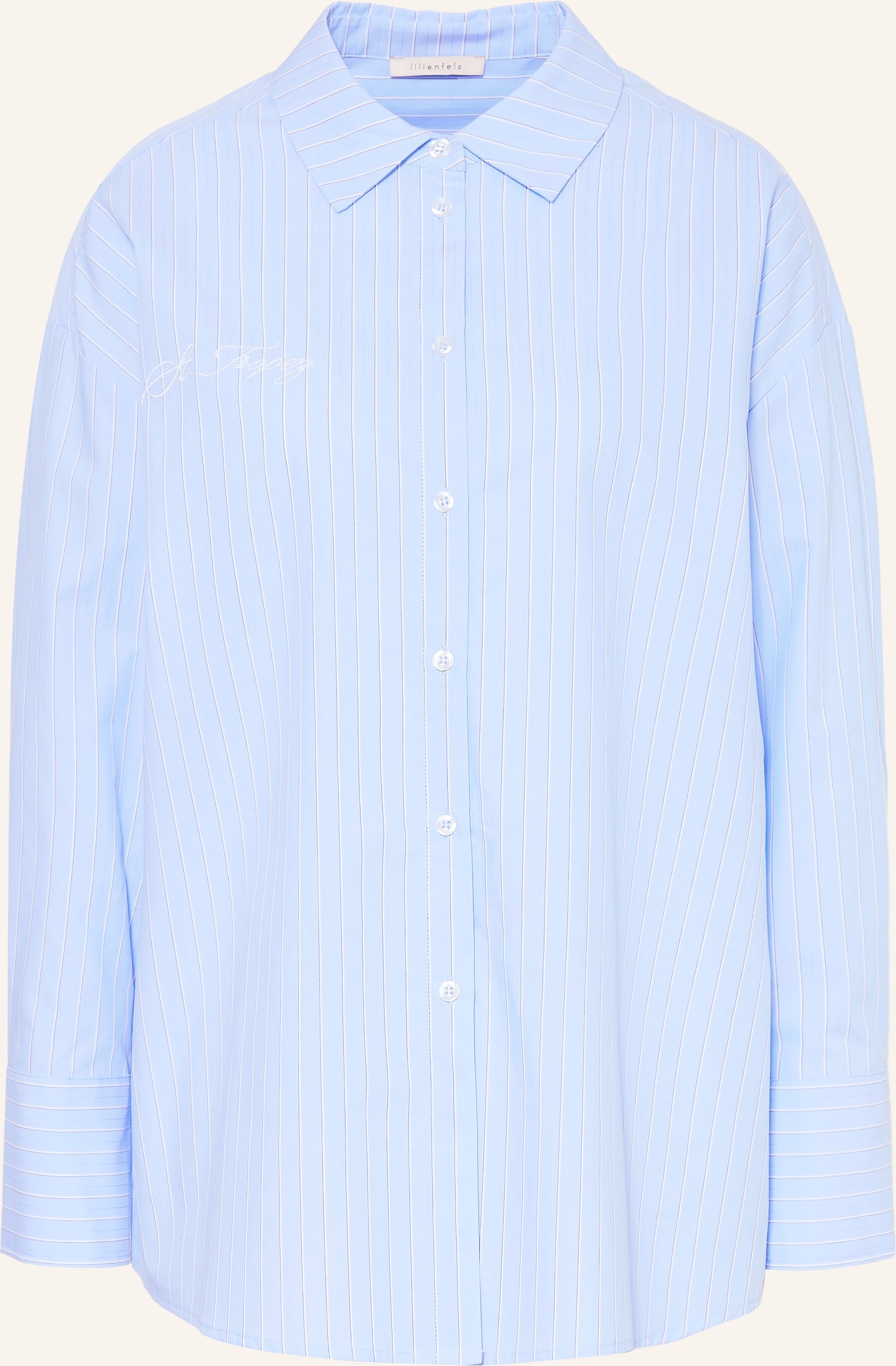 Lilienfels Hemdbluse blau