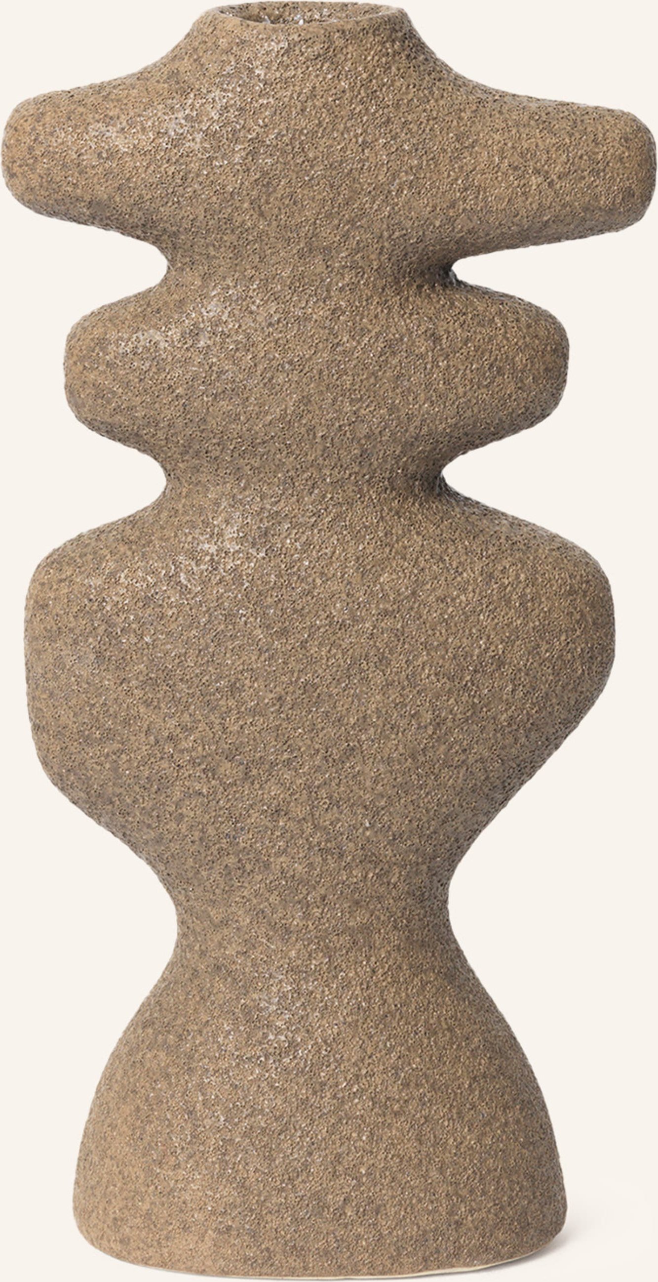 Ferm Living Kerzenhalter Yara Large beige