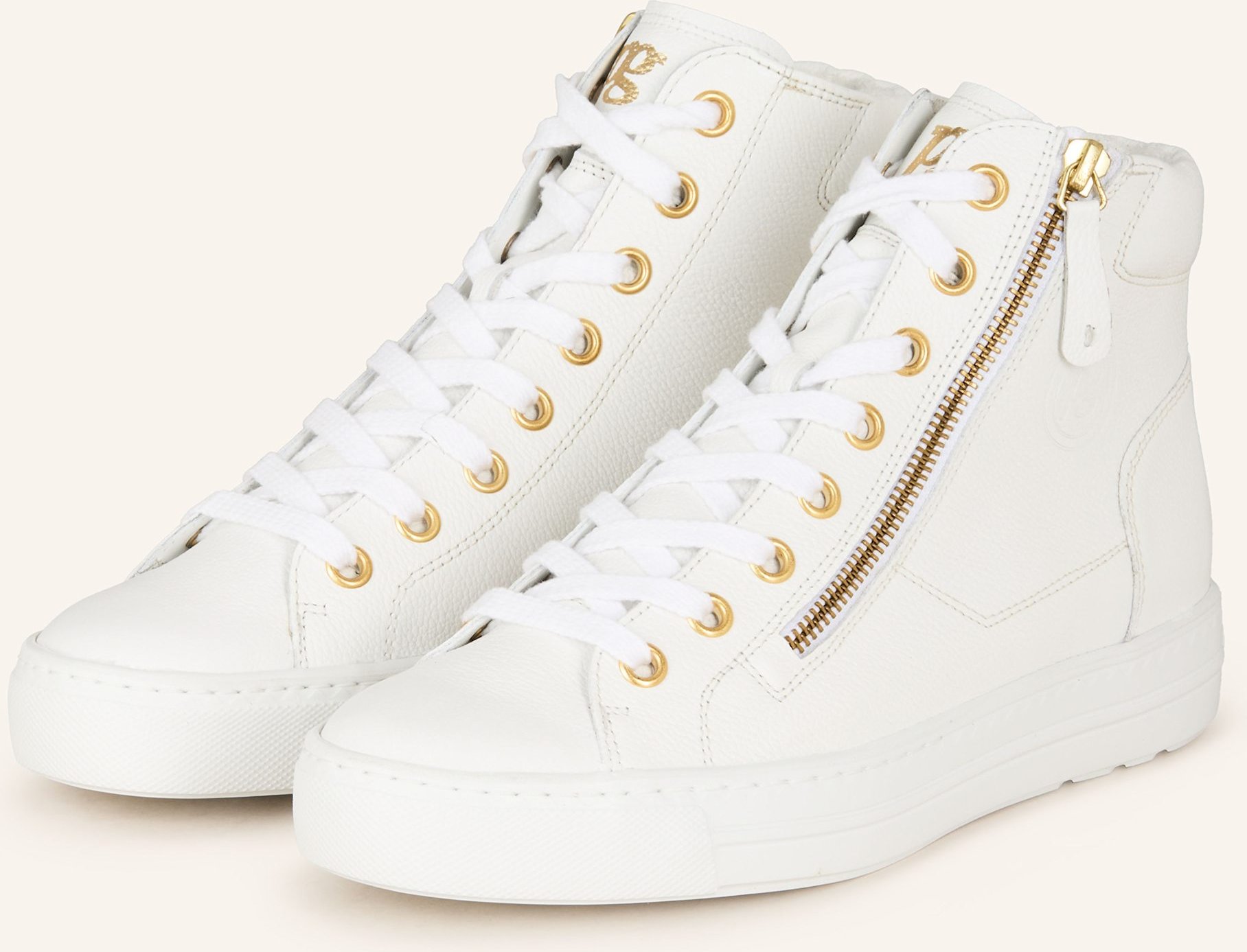 Paul Green Hightop-Sneaker weiss