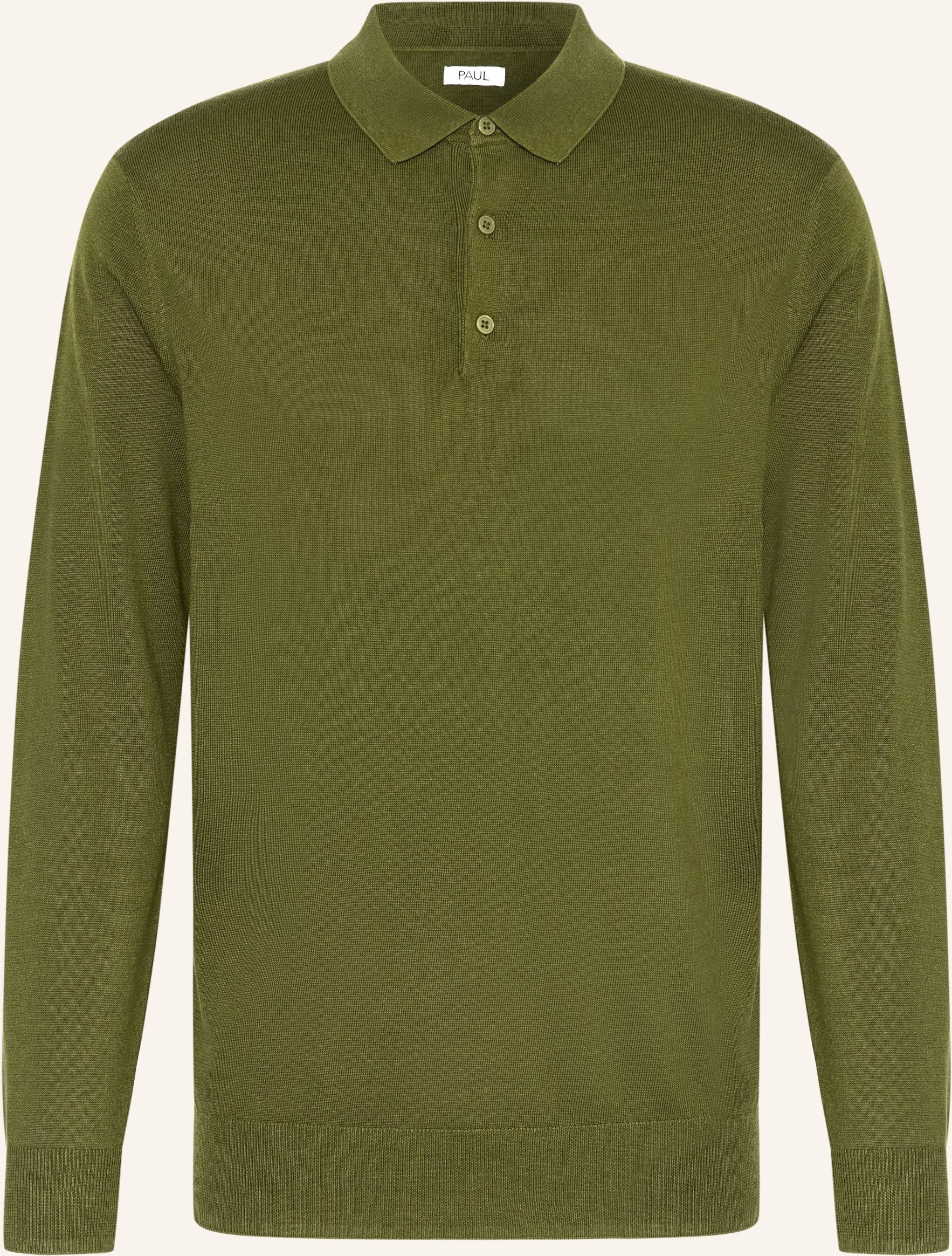 Paul Strick-Poloshirt gruen