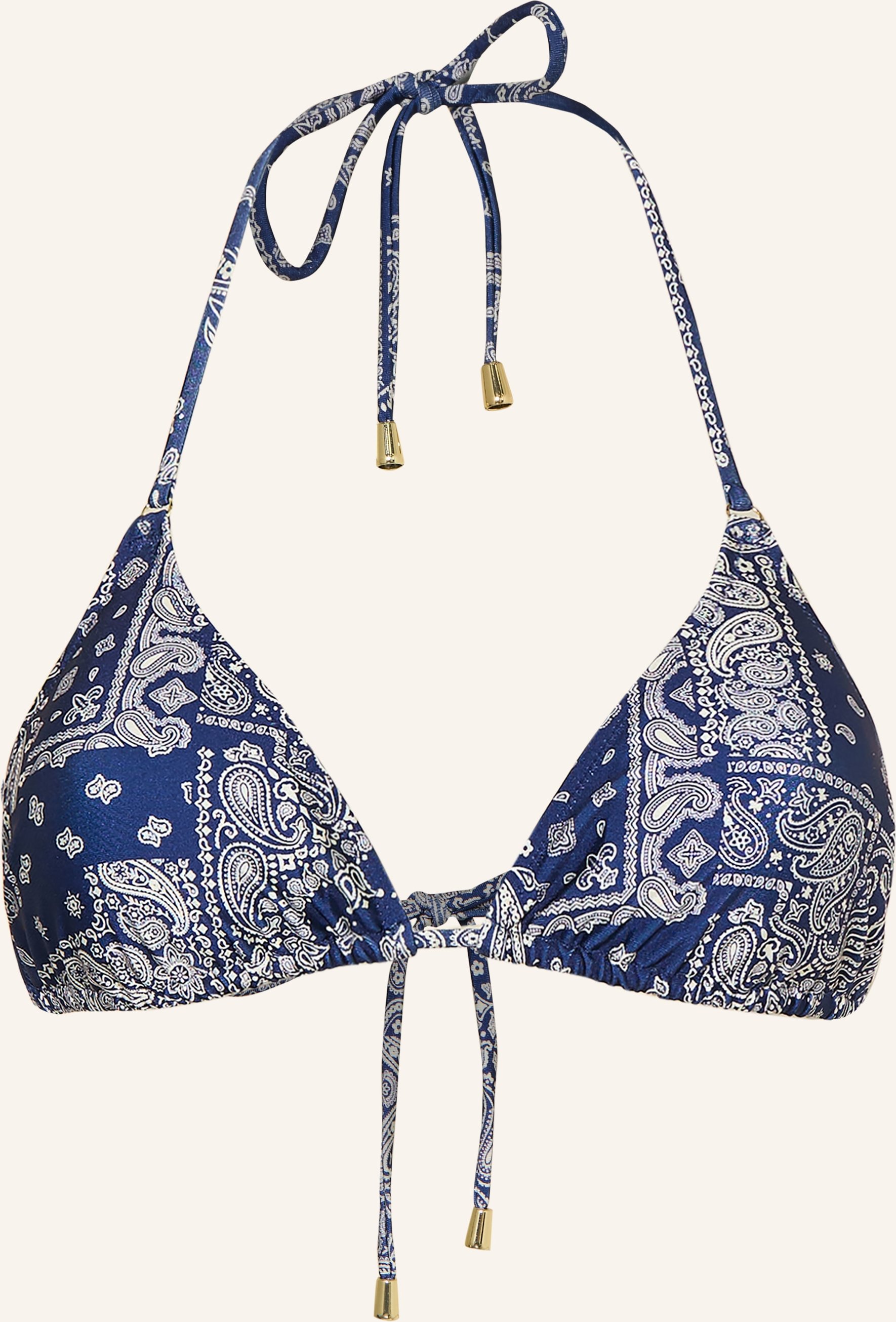 Mrs & Hugs Triangel-Bikini-Top blau