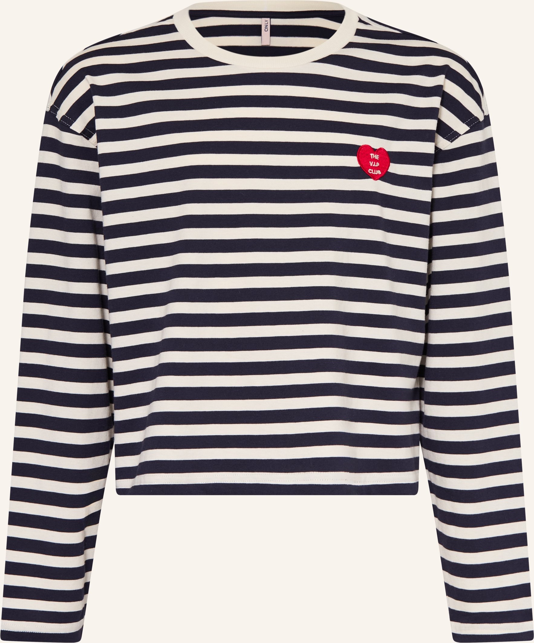 Only Longsleeve blau