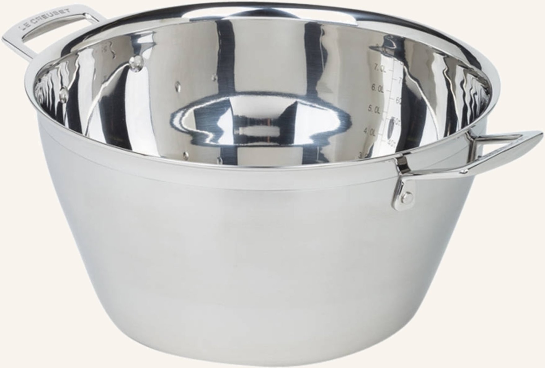 Le Creuset Einkochtopf 3-Ply silber