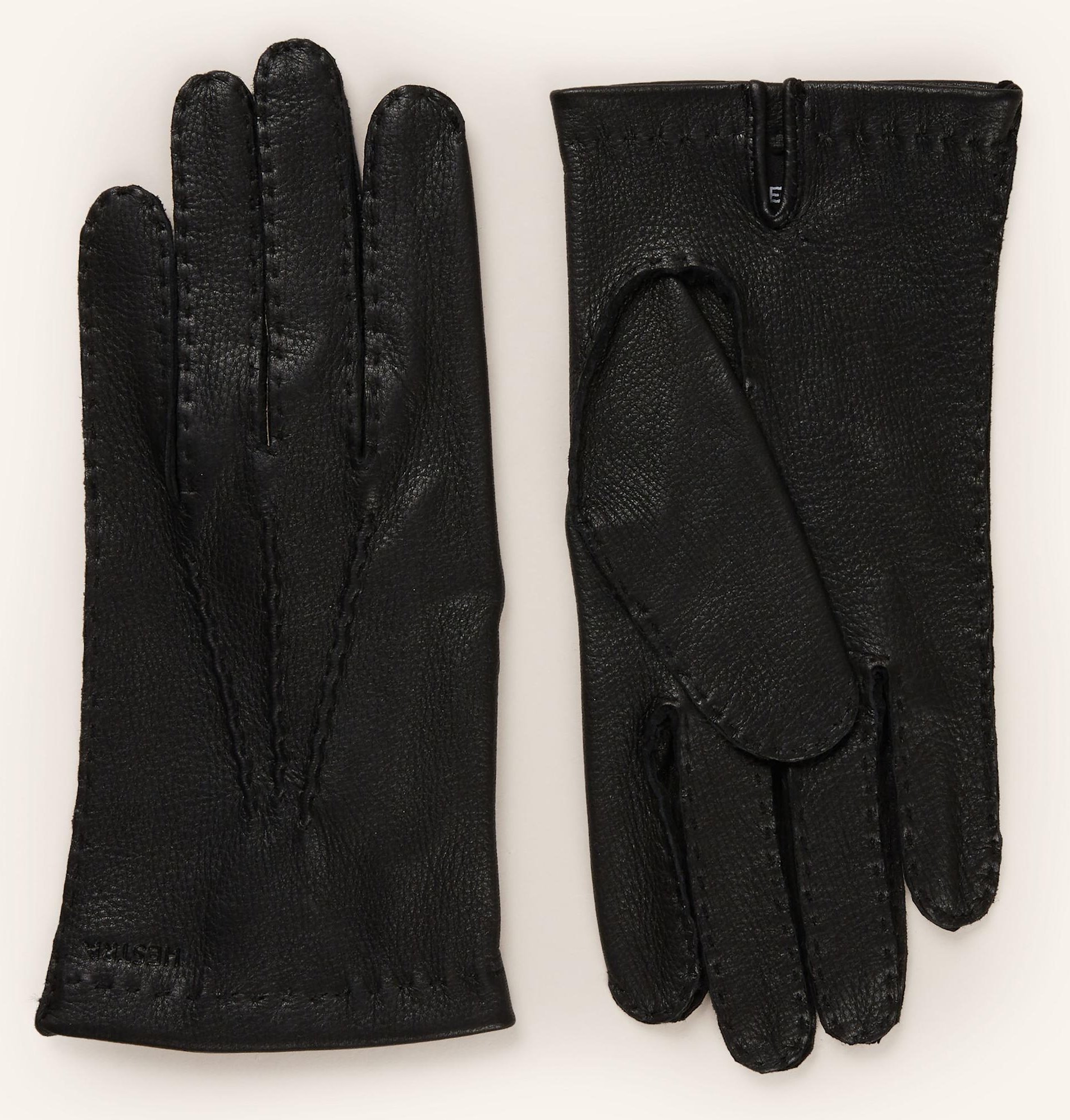 Hestra Lederhandschuhe Henry schwarz