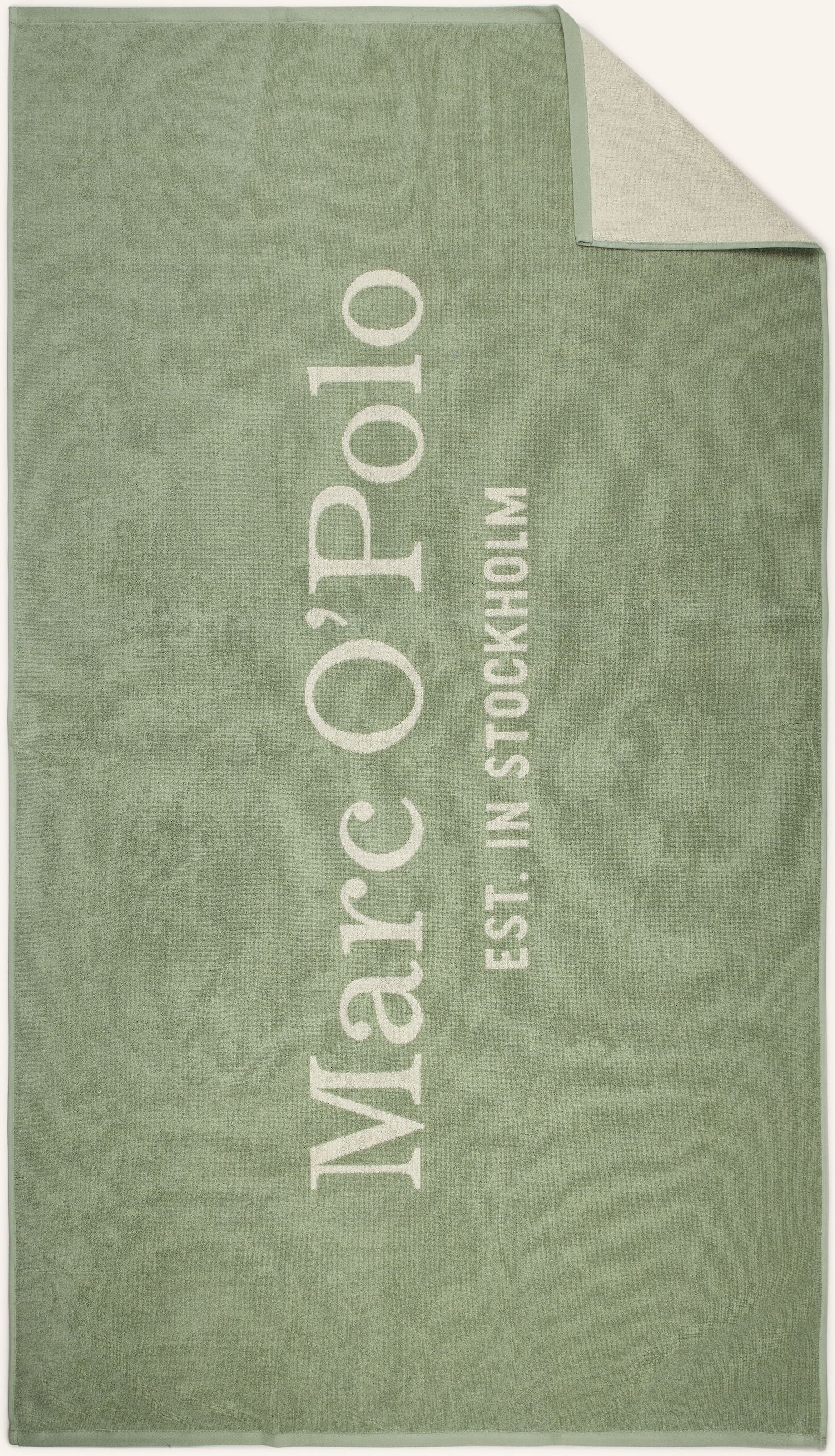 Thumbnail - Marc O'polo Strandtuch Statement gruen