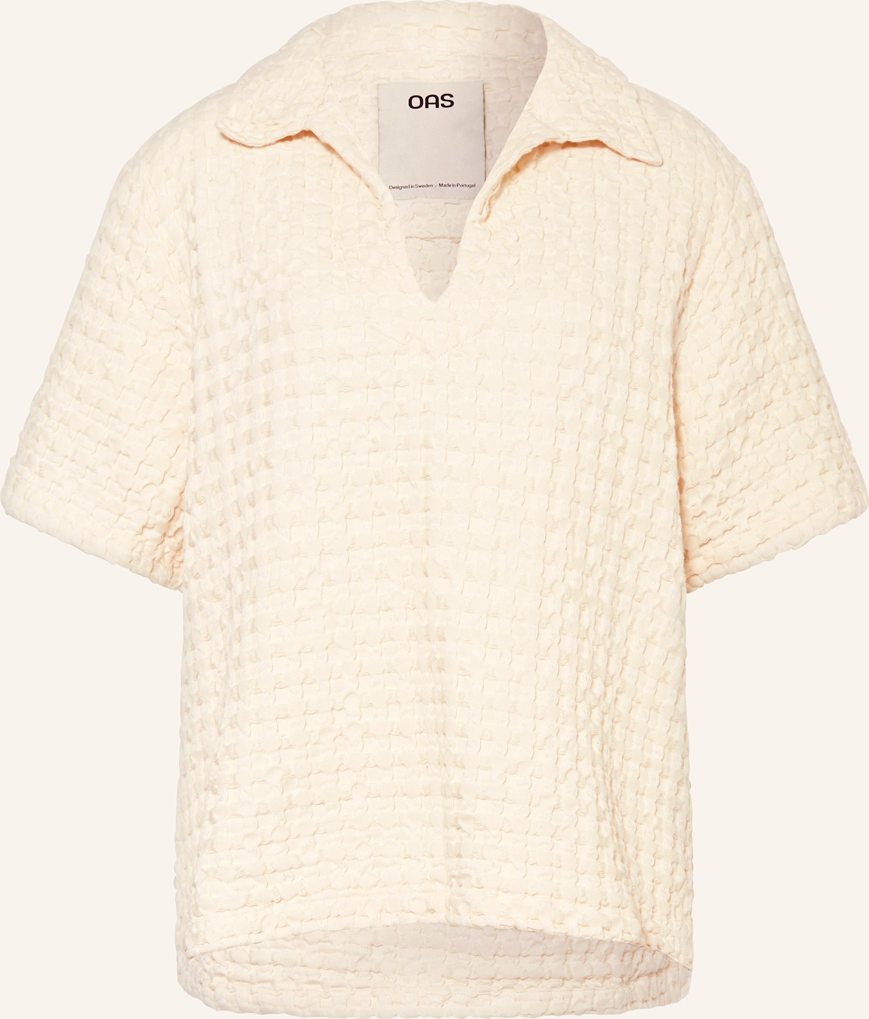Oas Poloshirt Ecru Jaffa weiss