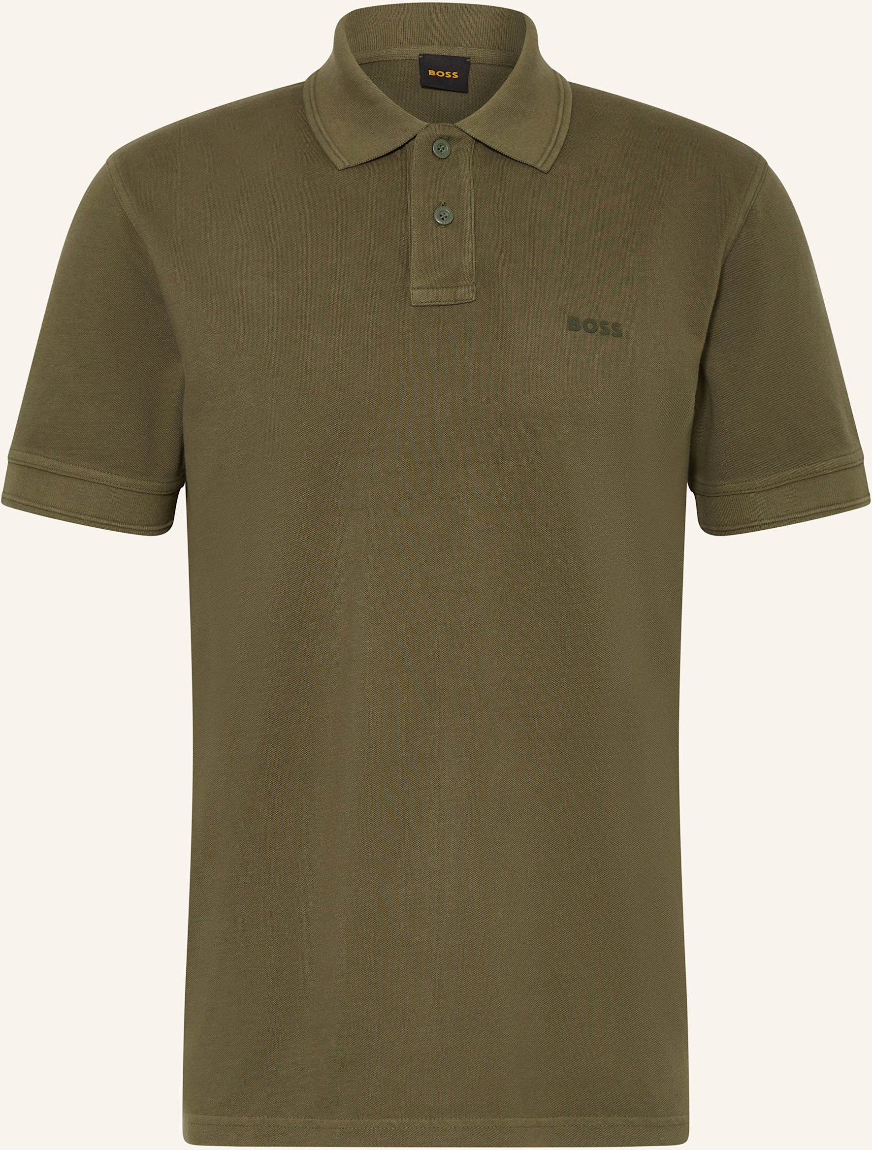 Boss Piqué-Poloshirt Prime gruen