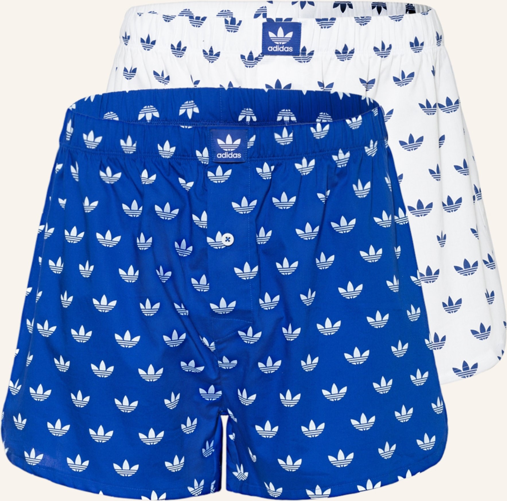 Adidas Originals 2er-Pack Web-Boxershorts blau