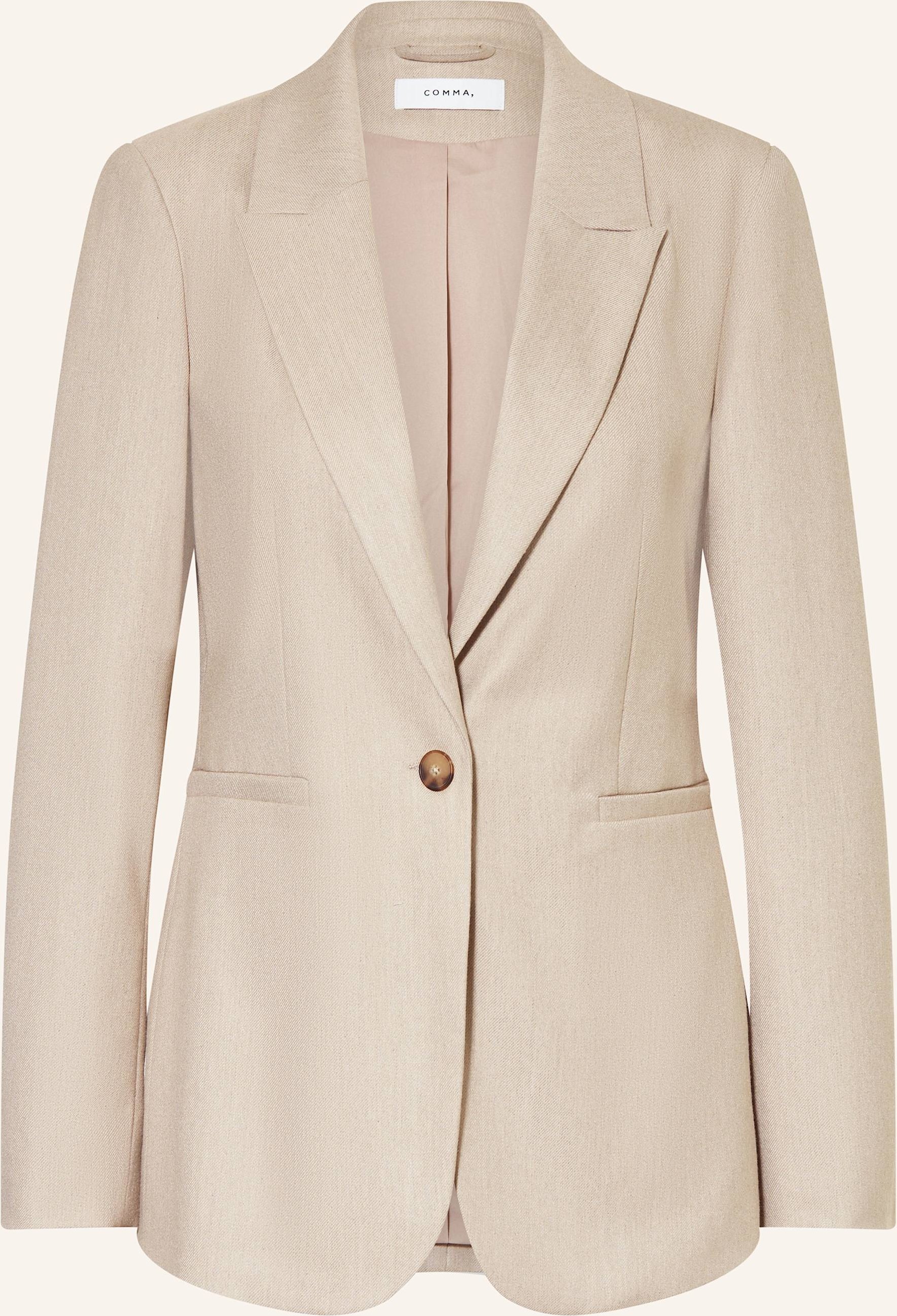 Thumbnail - Comma Blazer beige