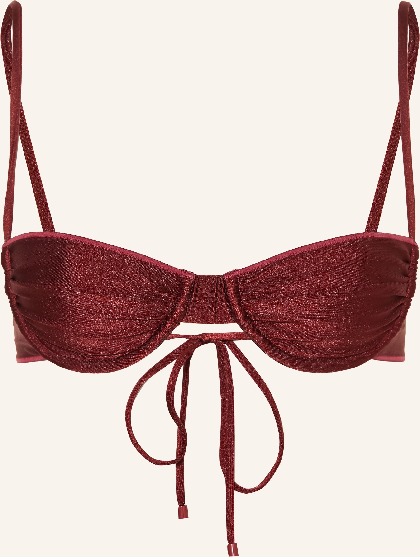 Bilali The Label Bügel-Bikini-Top Alex rot
