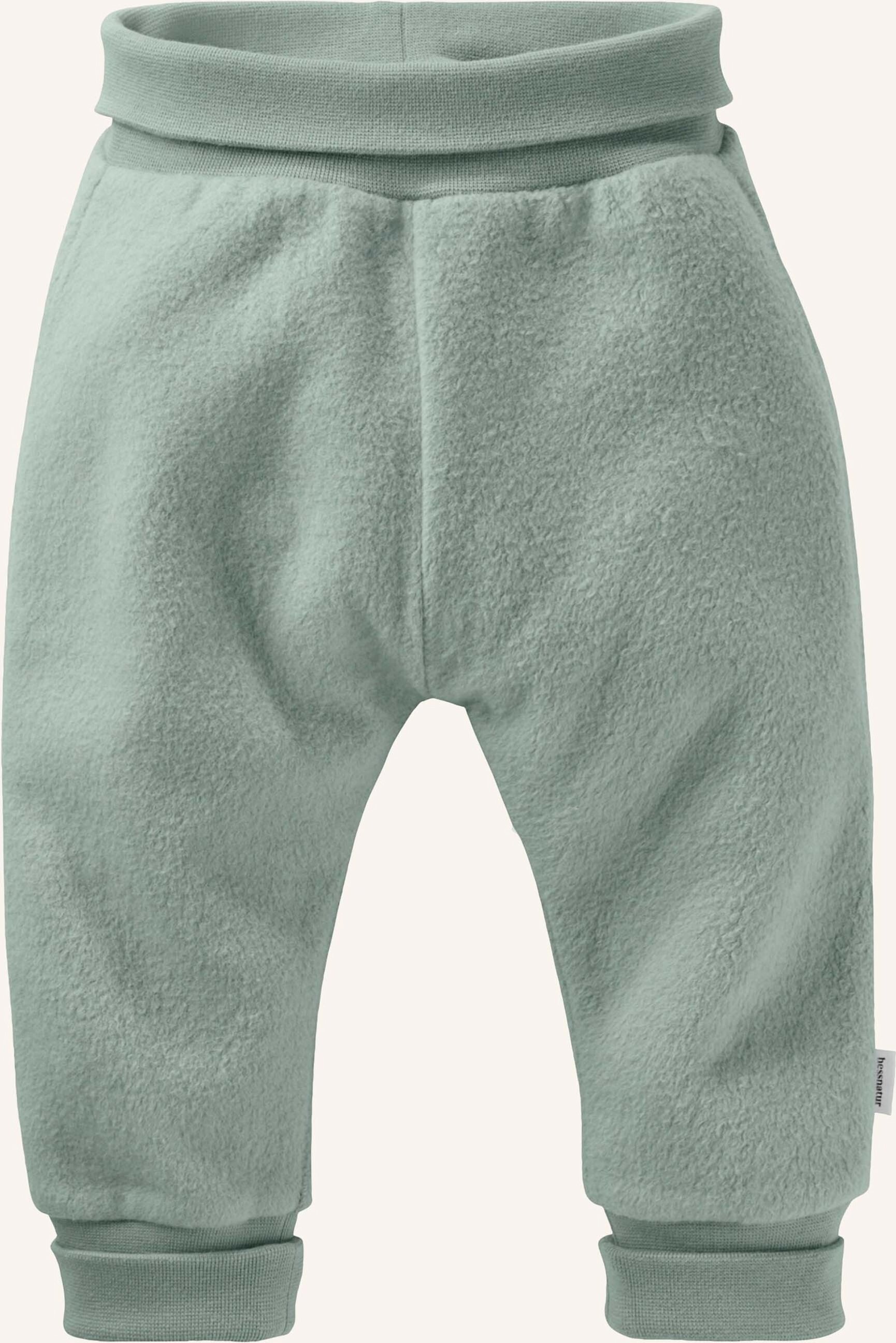Thumbnail - Hessnatur Softfleece Hose gruen
