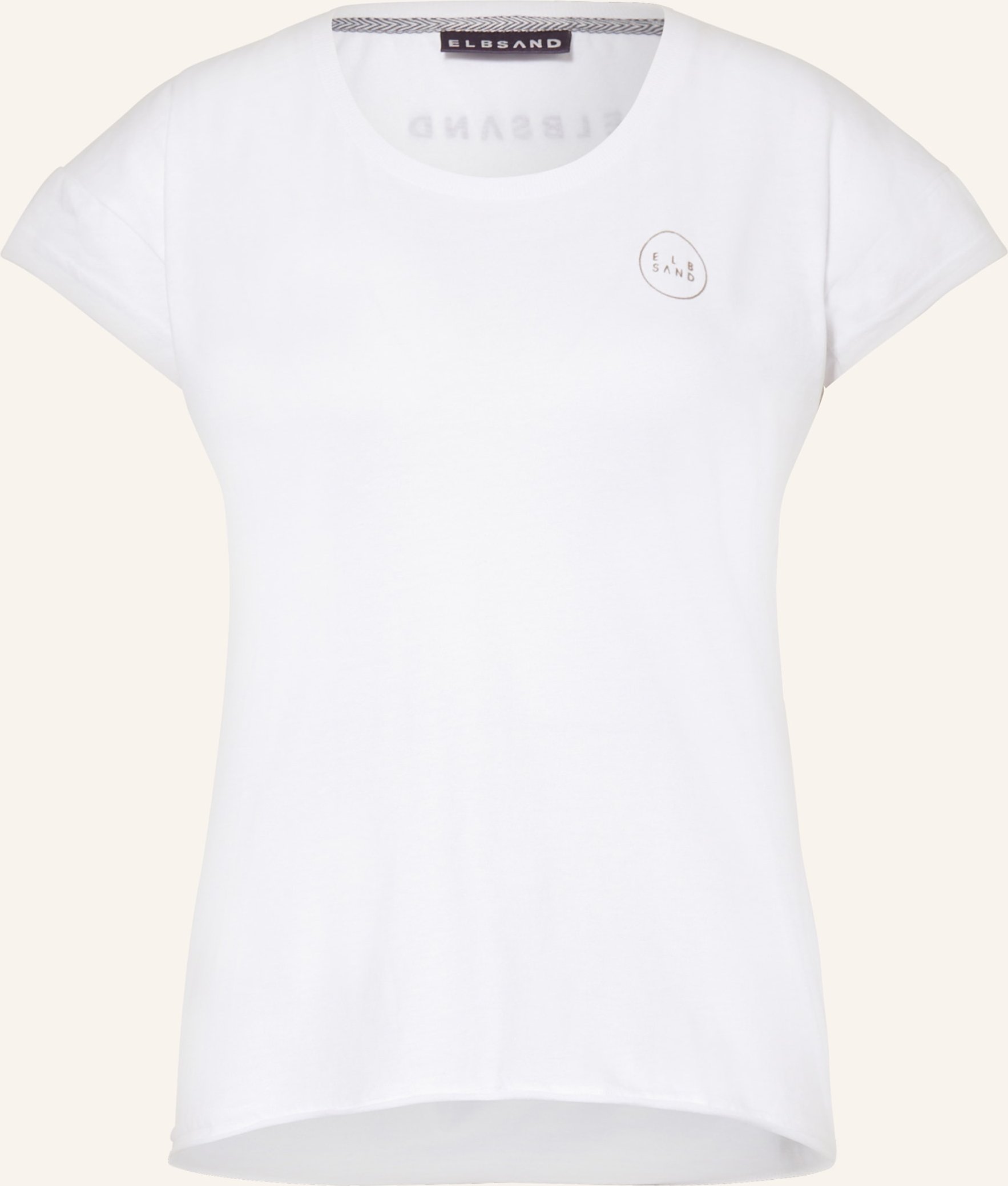 Elbsand T-Shirt Ragne weiss