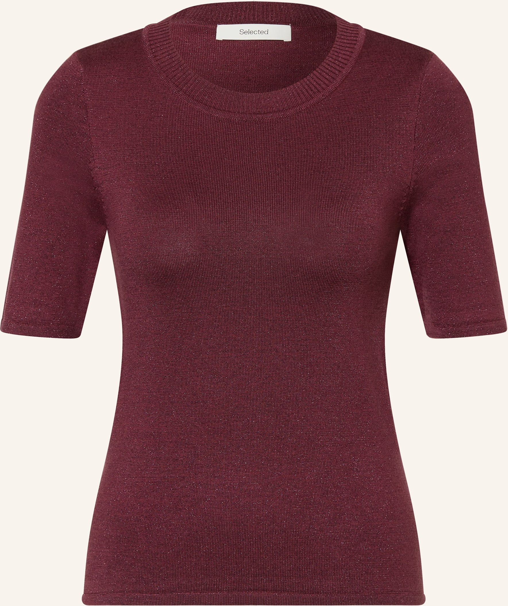 Selected Femme Strickshirt rot
