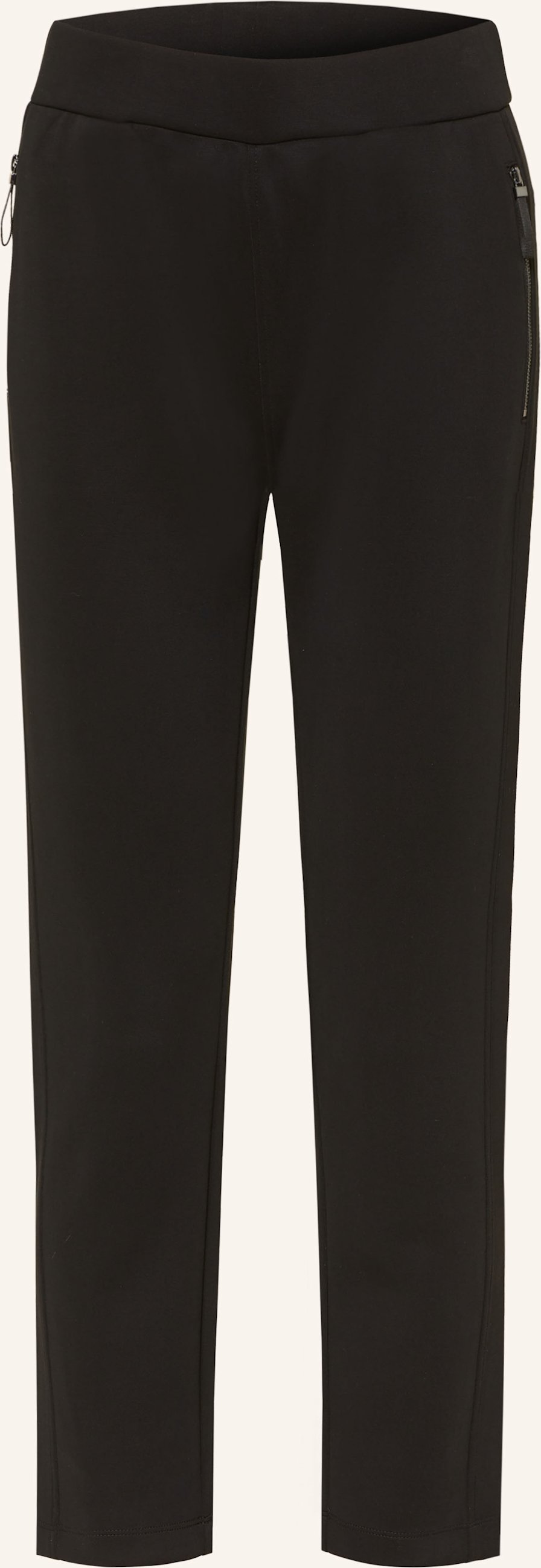 Thumbnail - Comma Casual Identity Jerseyhose Im Jogging-Stil schwarz
