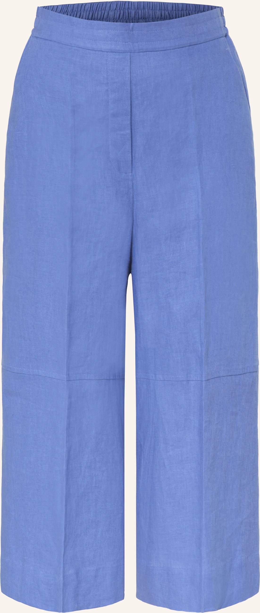 Cos Leinen-Culotte blau