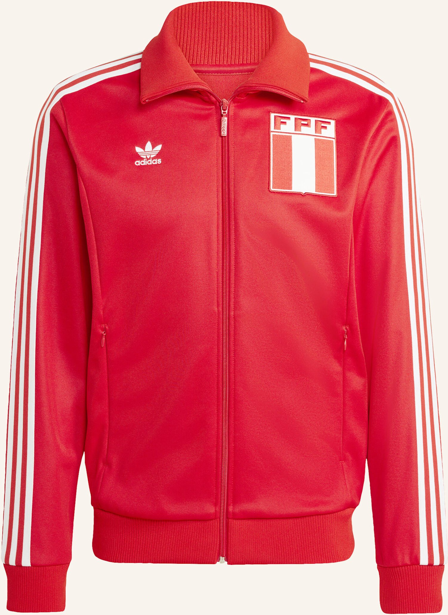 Adidas Originals Peru Trainingsjacke rot