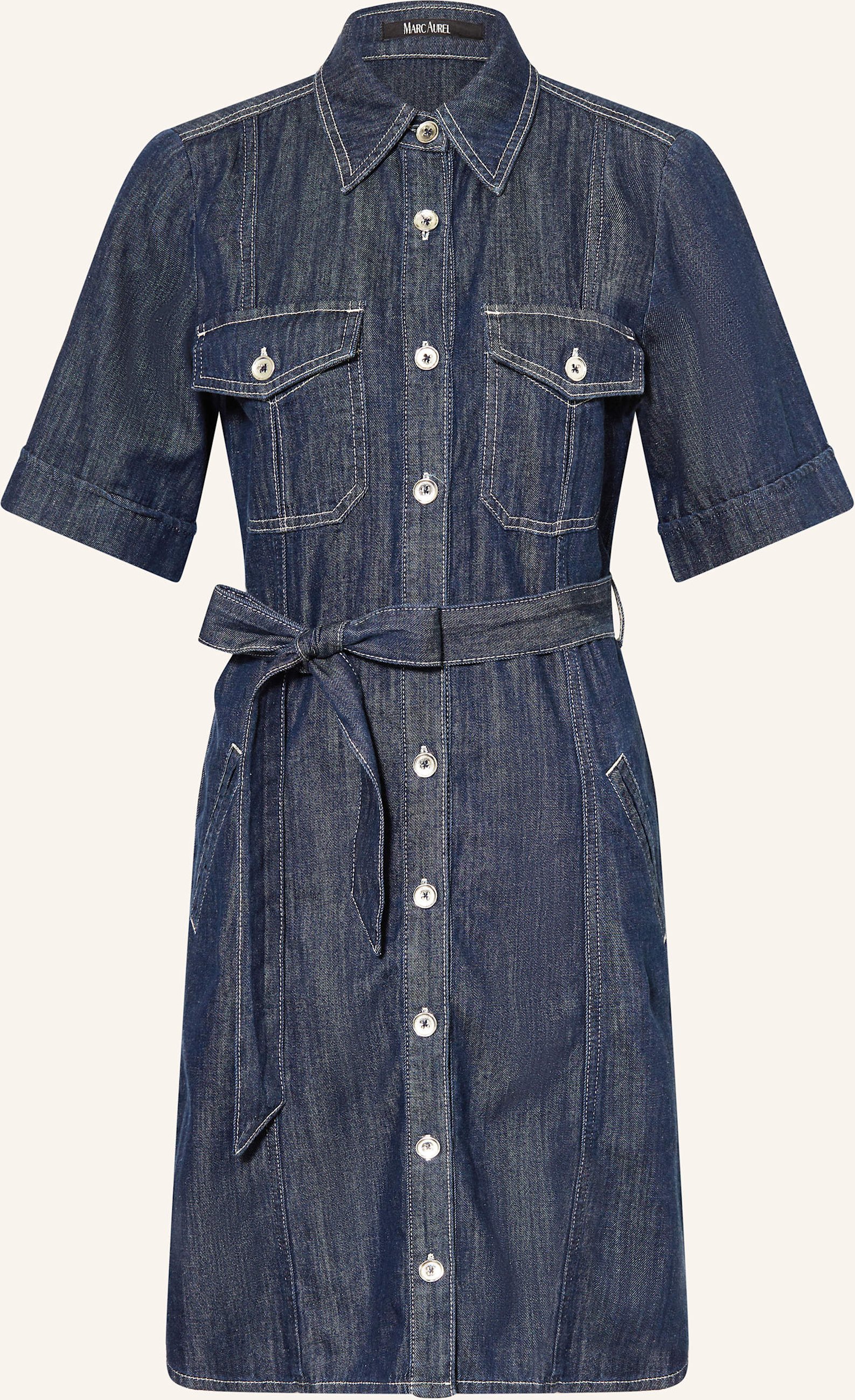 Marc Aurel Jeanskleid blau