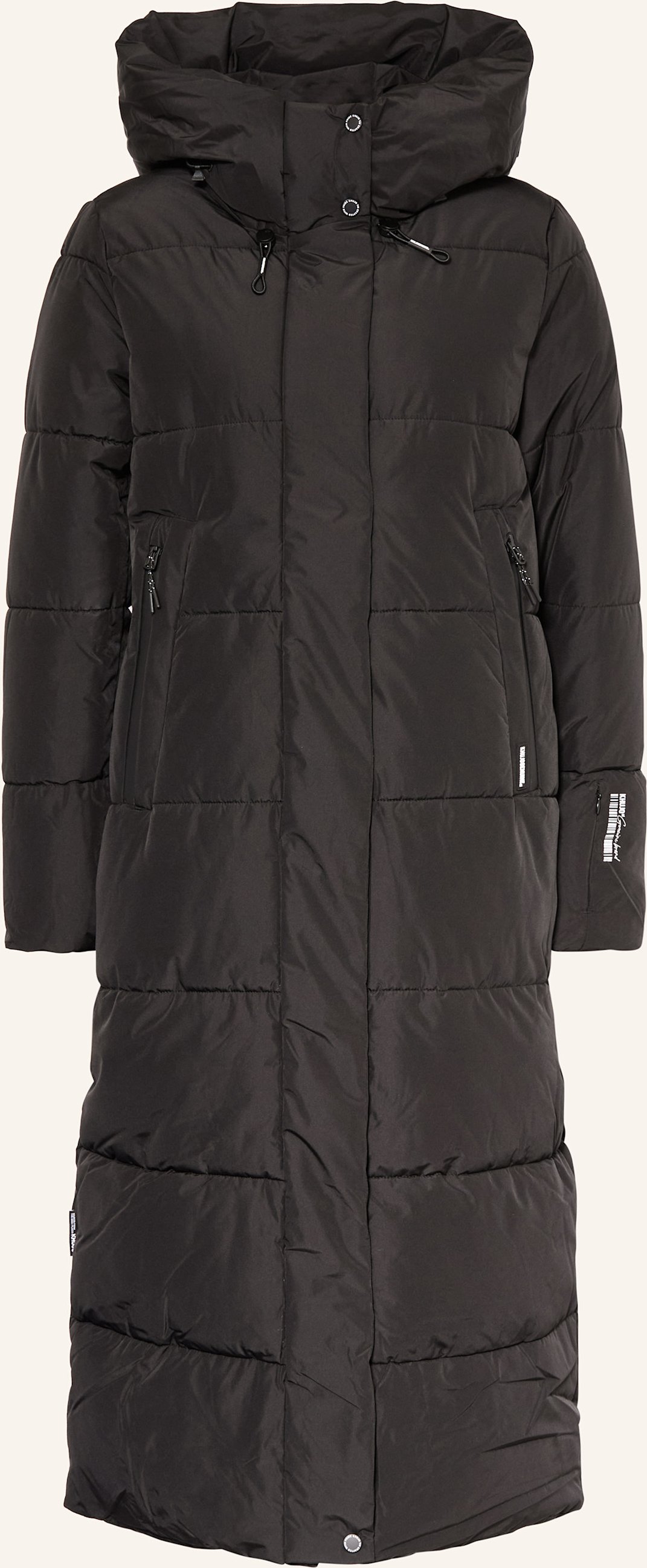 Khujo Steppmantel soulani4 schwarz