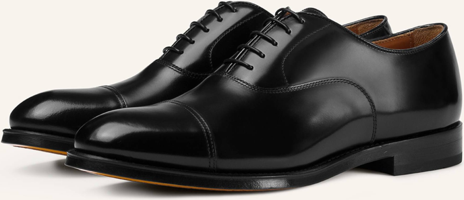 Doucal's Schnürschuhe Orvieto schwarz