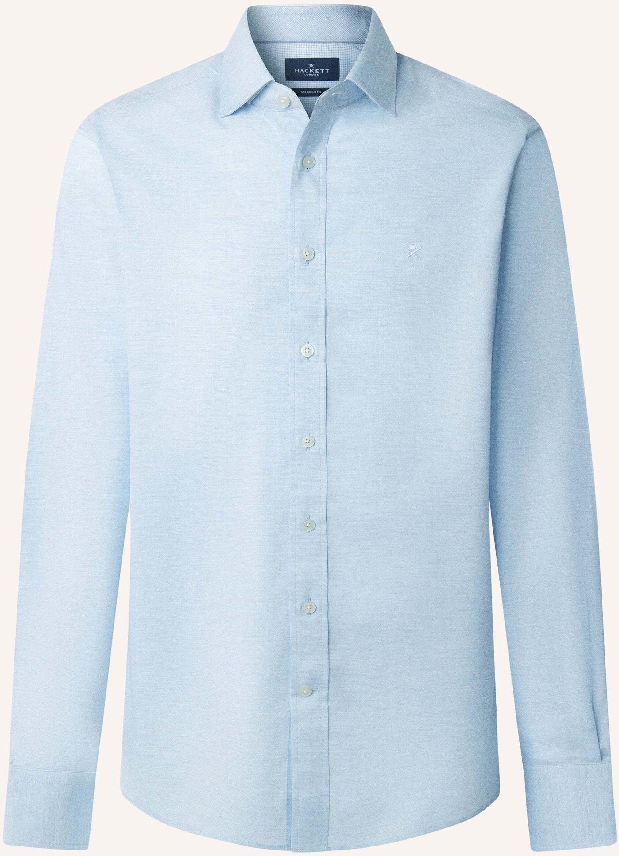 Hackett London Freizeithemd Hbone Multi blau