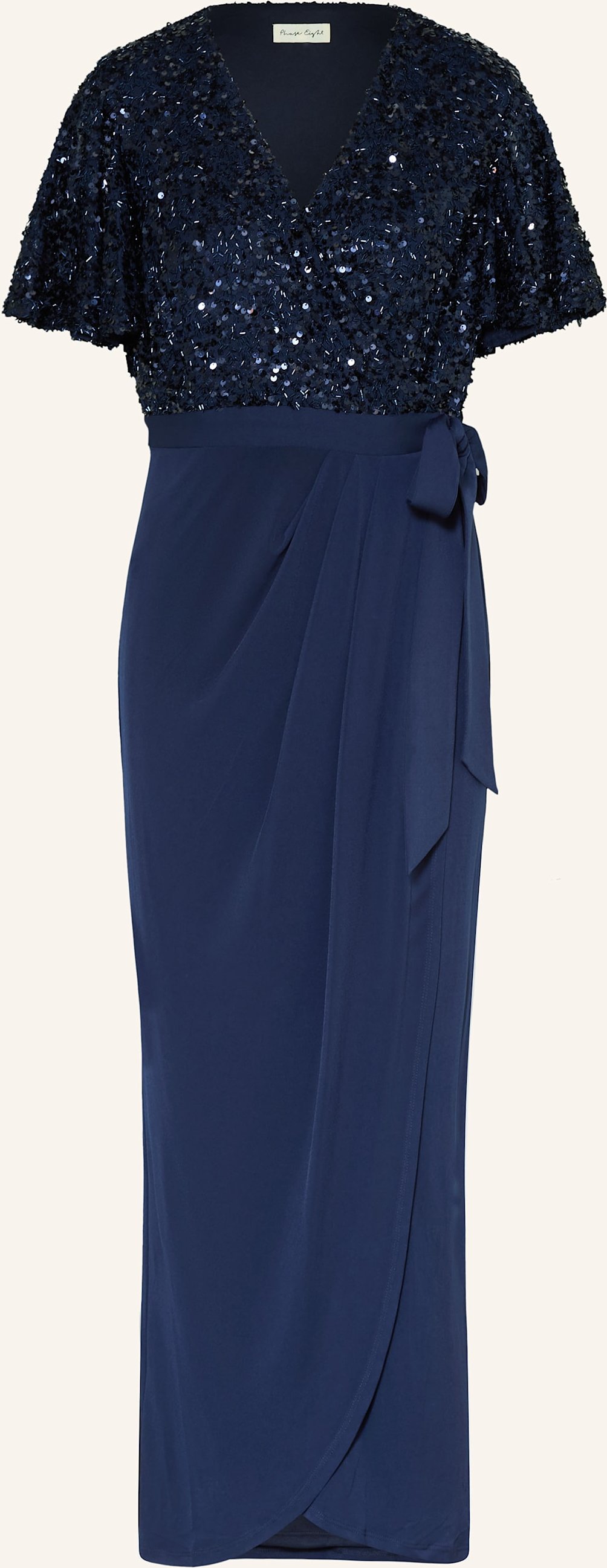 Phase Eight Wickelkleid Janessa Mit Pailletten blau