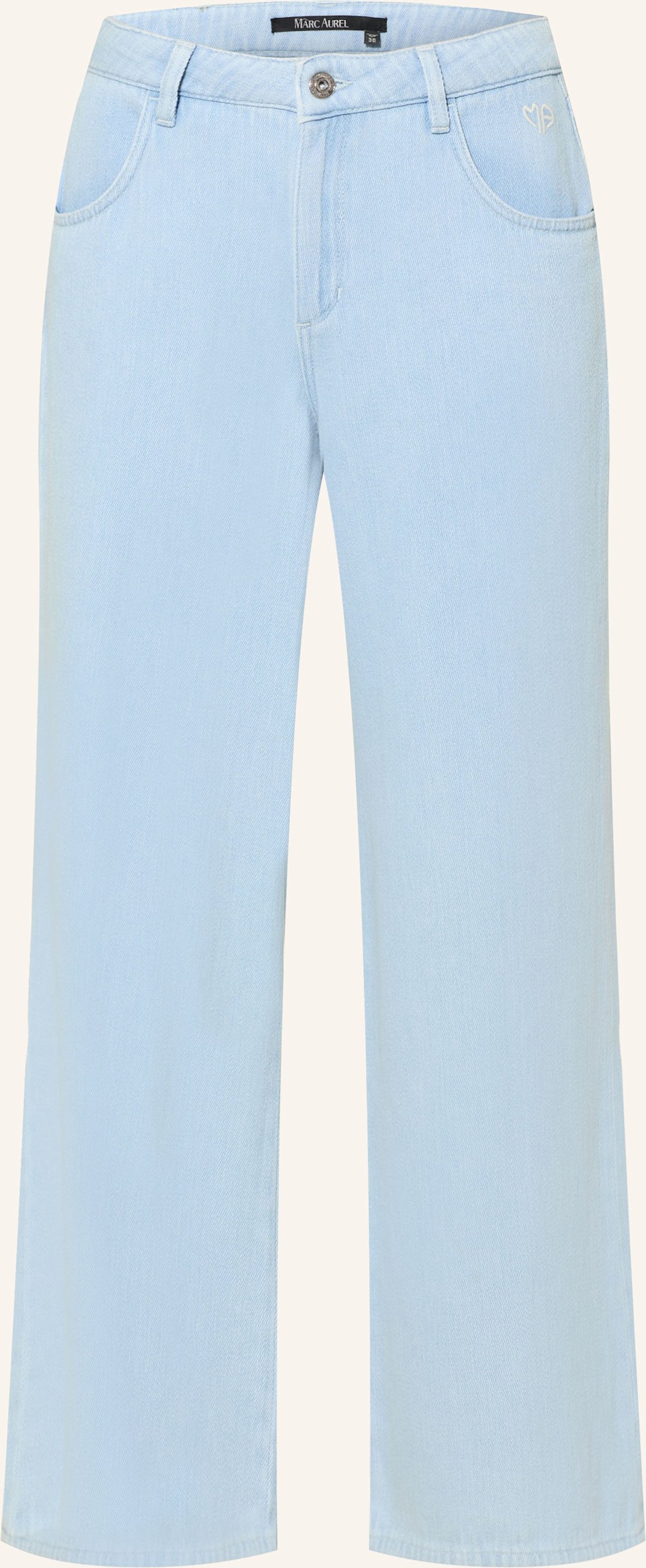 Marc Aurel Wide Leg Jeans blau