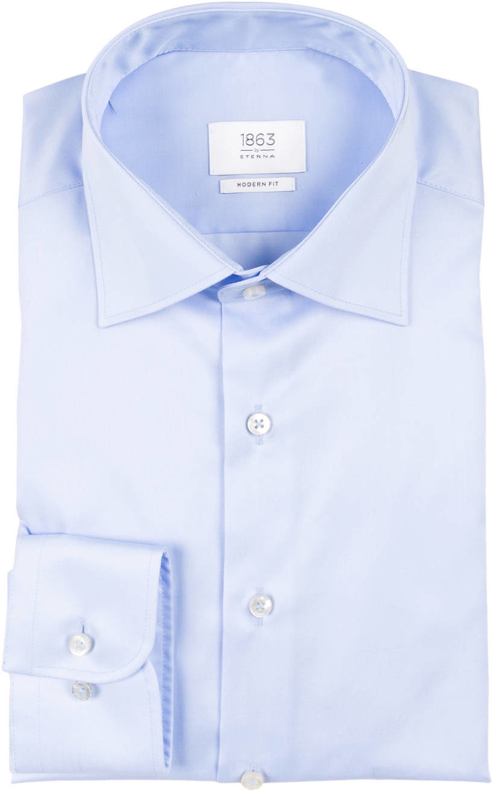 1863 By Eterna Hemd Modern Fit blau