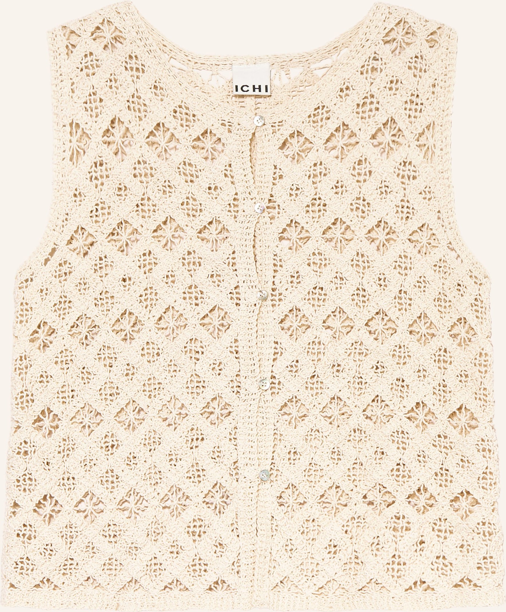 Thumbnail - Ichi Stricktop Ihnekla beige