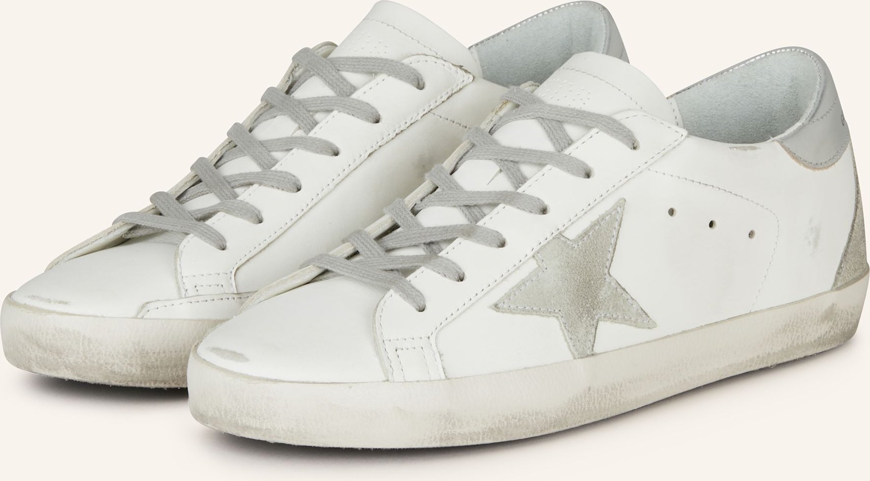 Golden Goose Sneaker Super-Star Classic weiss