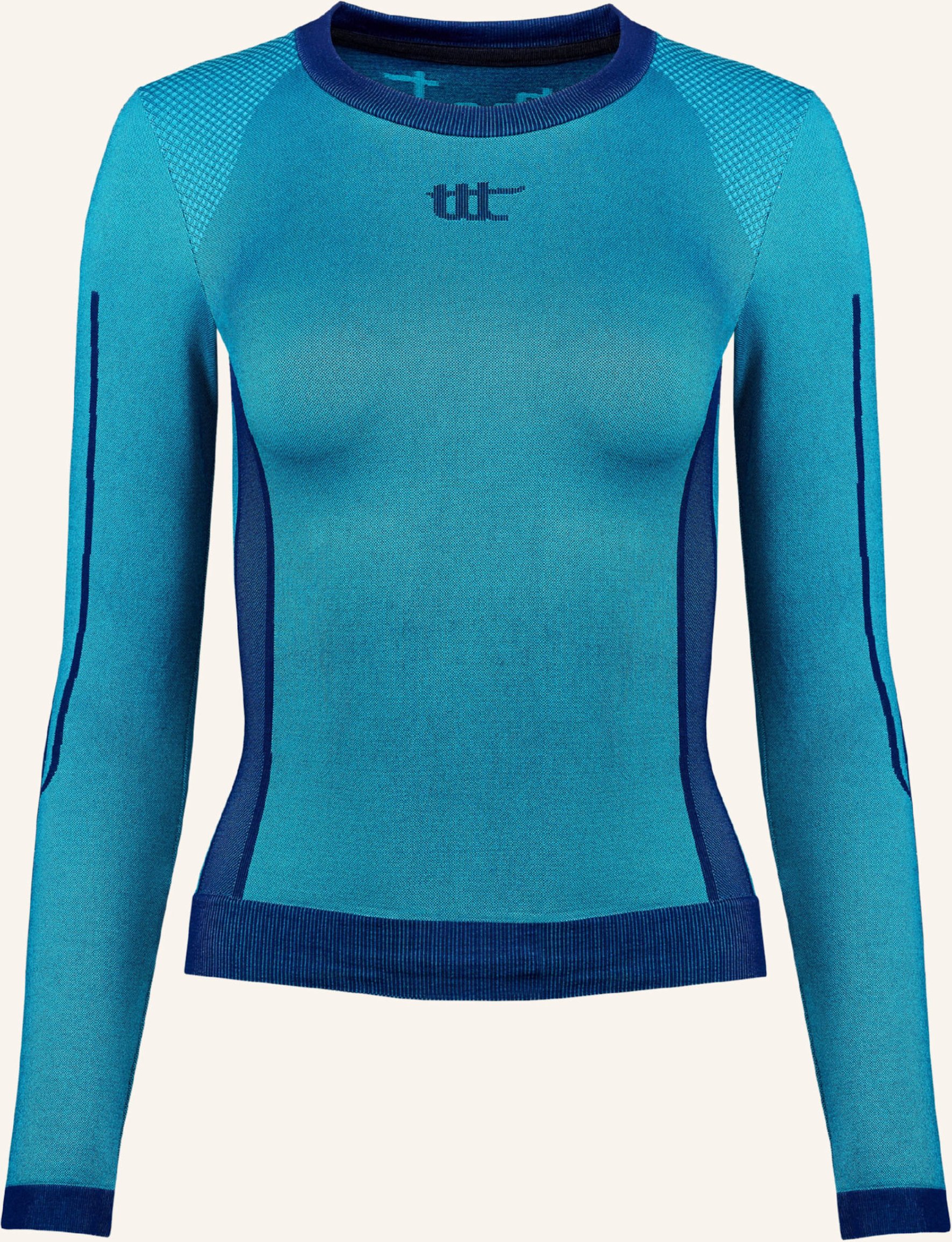 To The Top Long Sleeve Seamless blau