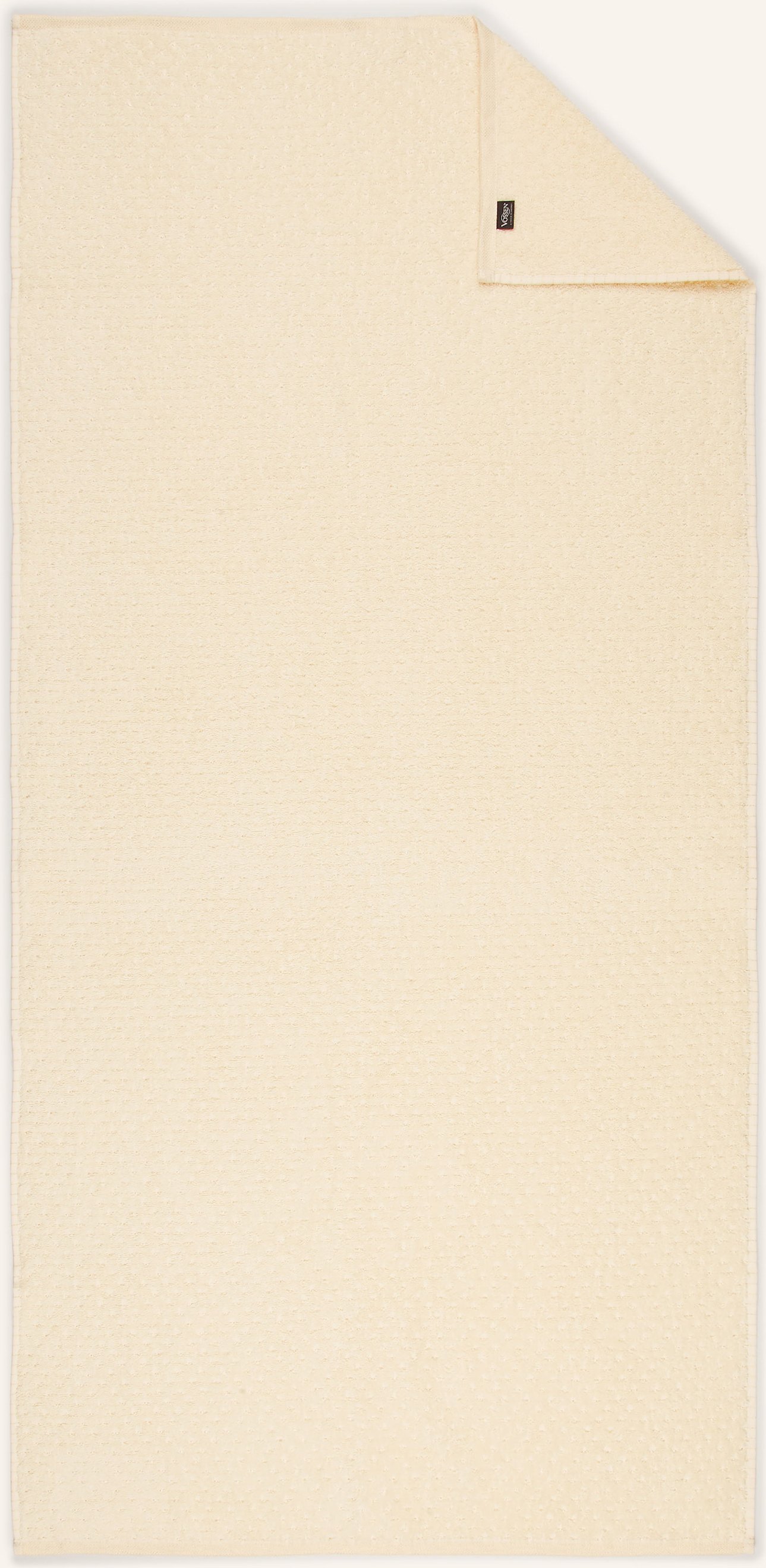 Vossen Duschtuch Golden Century Mit Glitzergarn braun