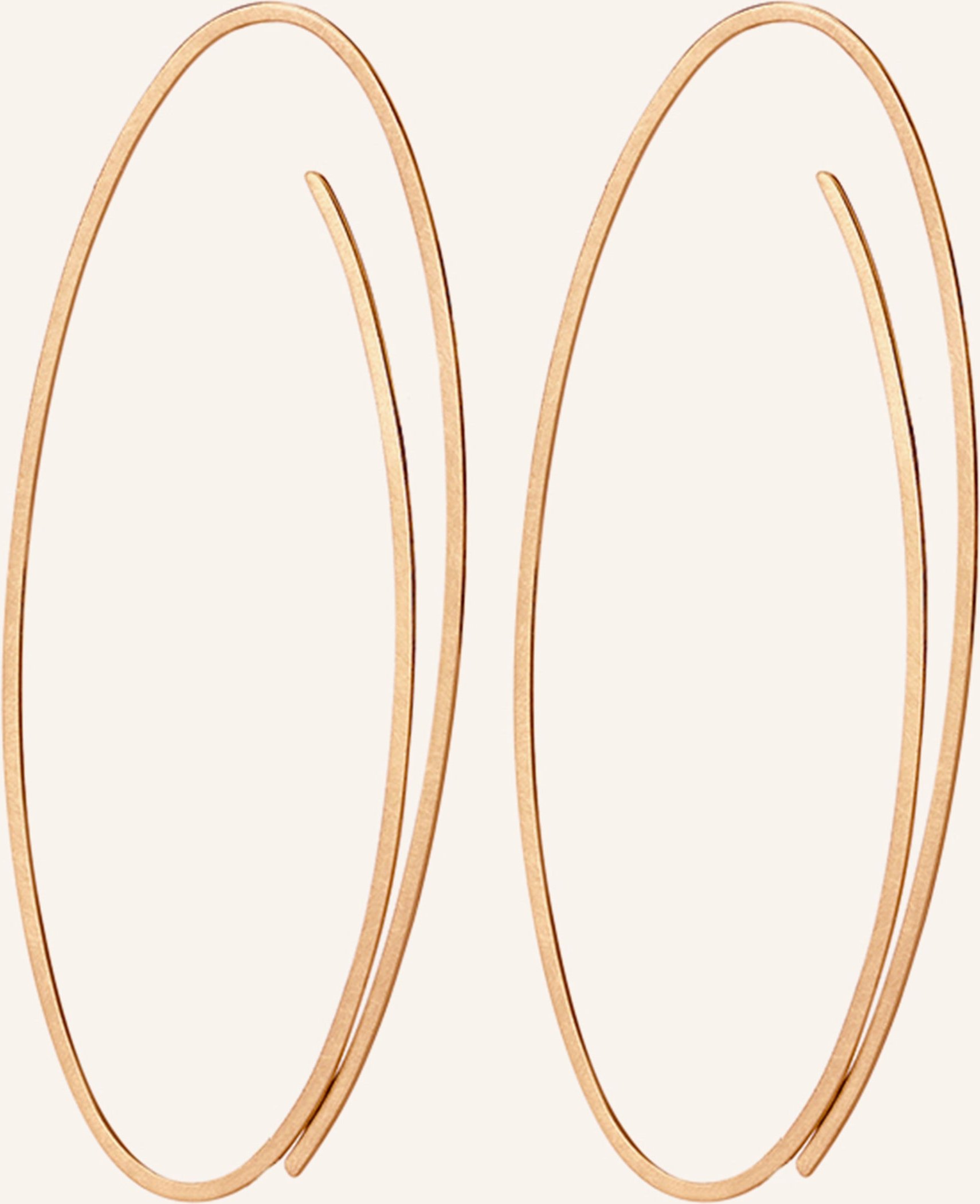 Niessing Creolen Linear rosegold