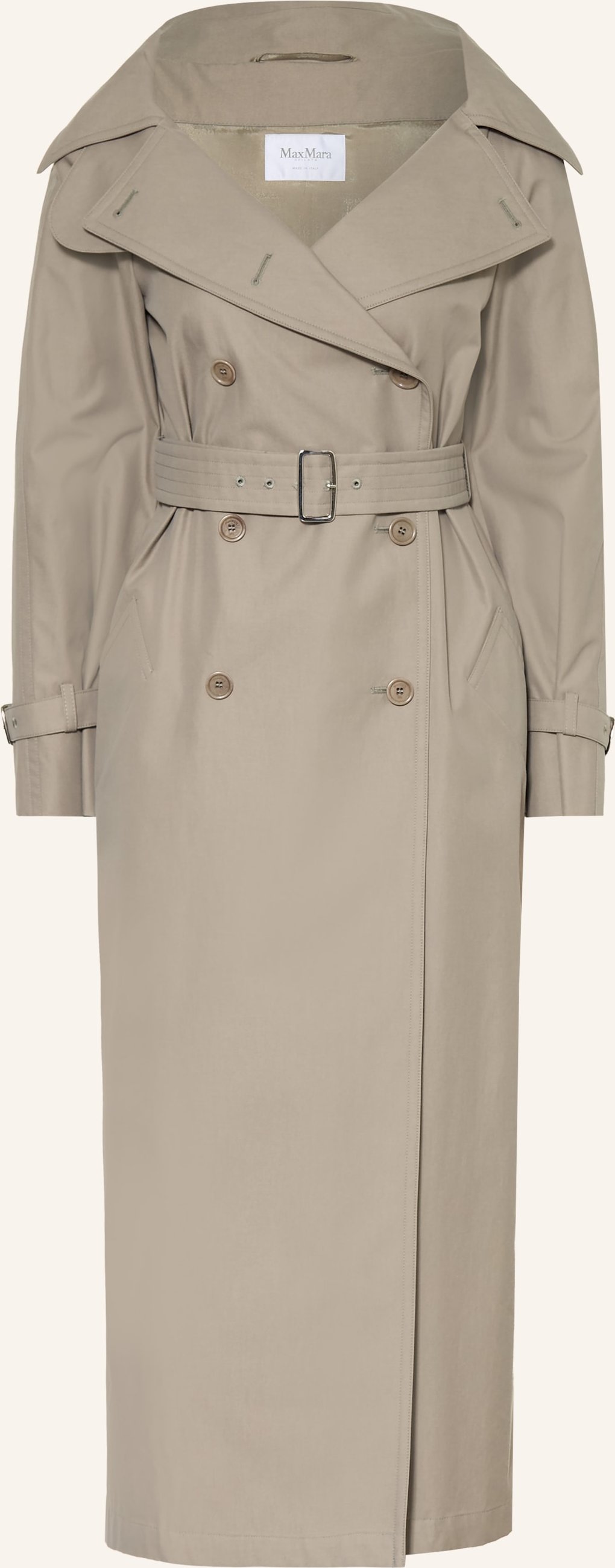 Max Mara Trenchcoat Pancia grau