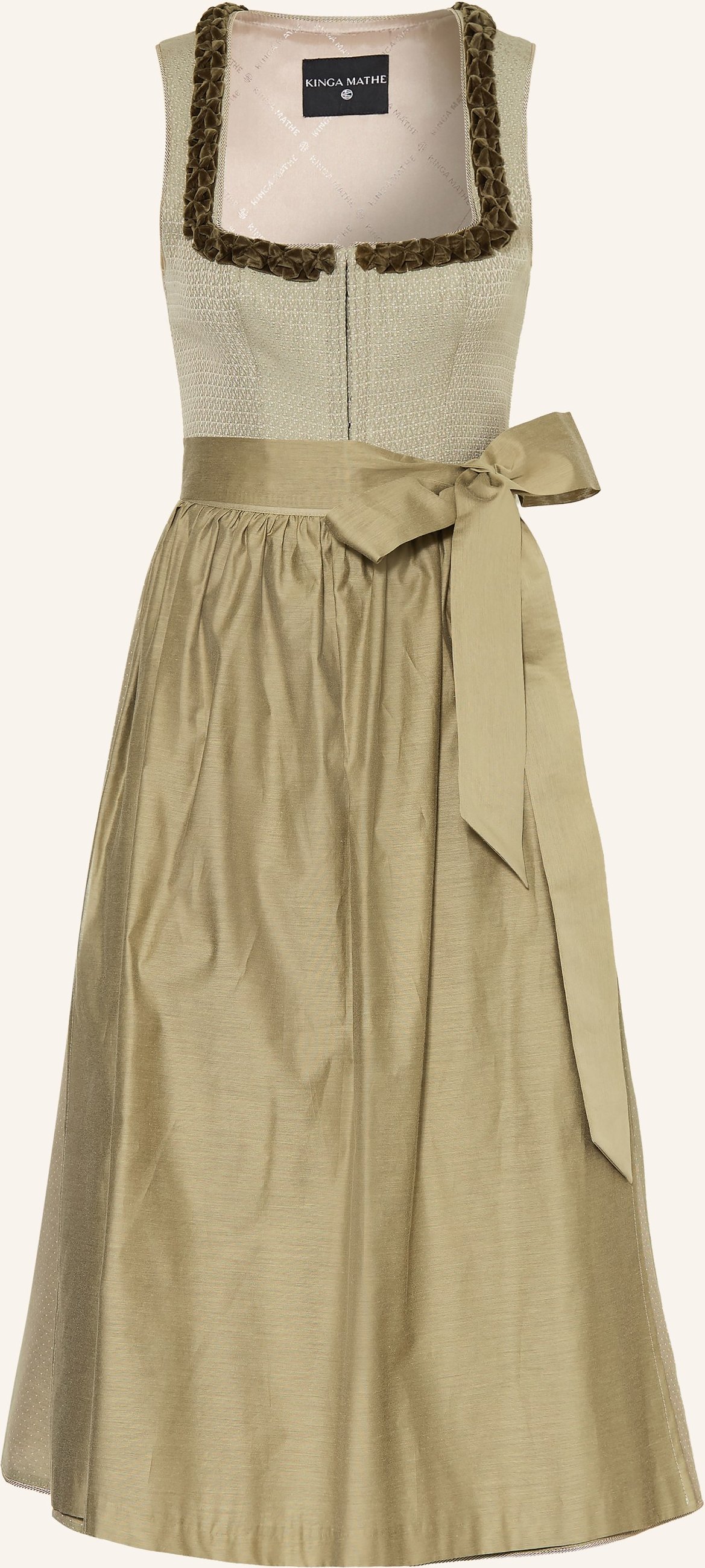 Kinga Mathe Jacquard-Dirndl Salerno gruen