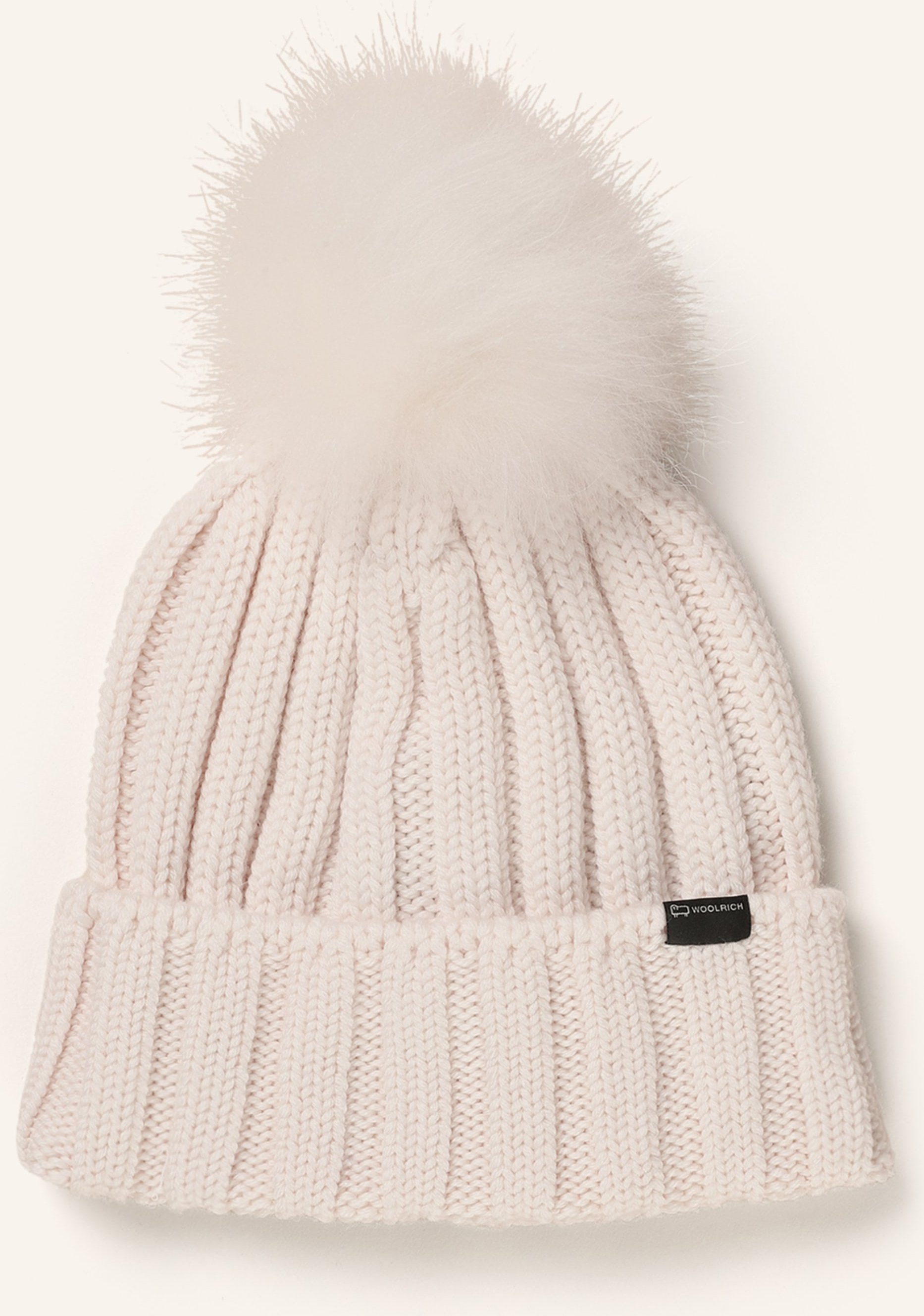 Woolrich Mütze weiss