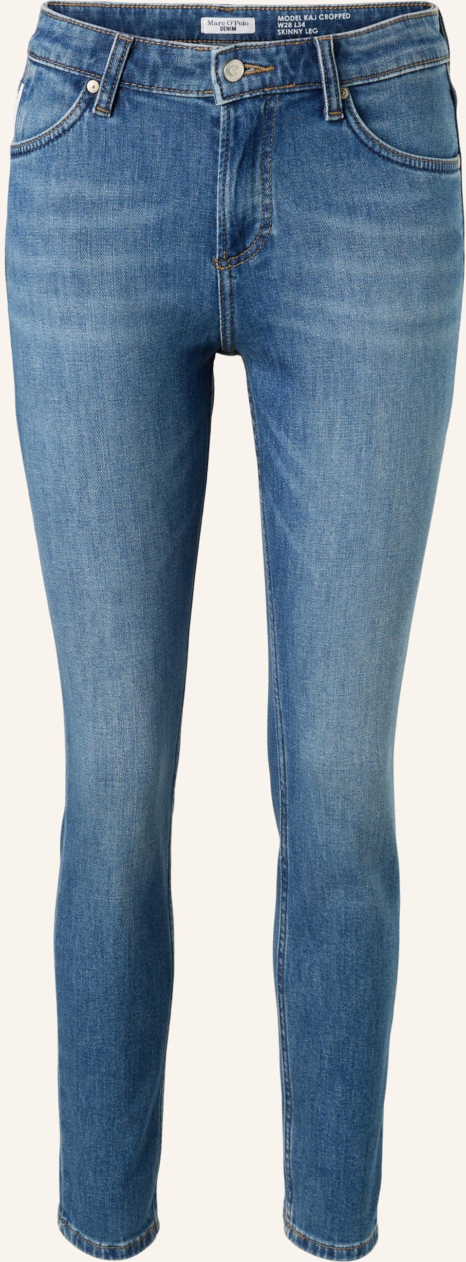 Marc O'polo Denim Jeans Model Kaj Skinny Cropped blau