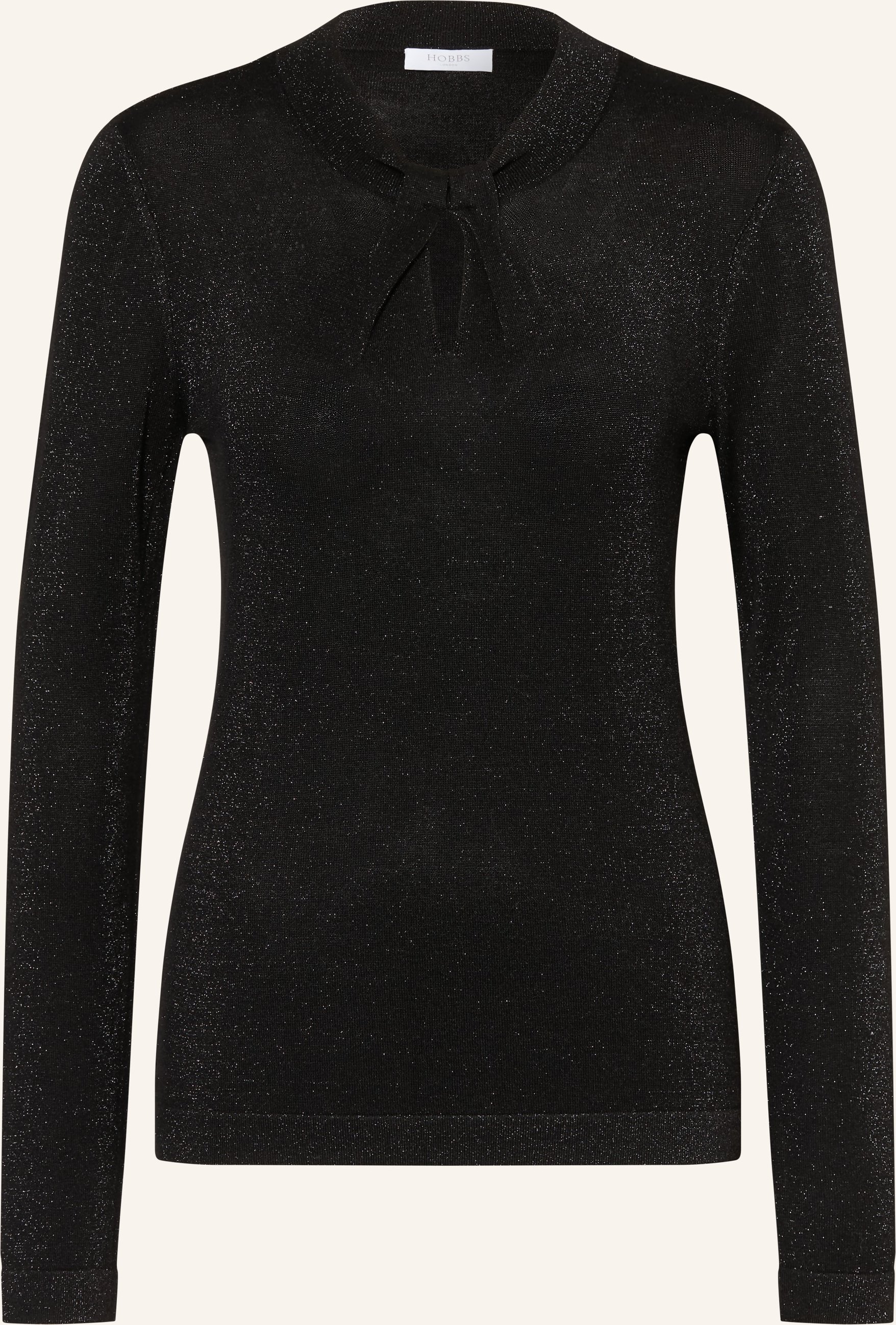 Hobbs Pullover Effie Mit Glitzergarn schwarz
