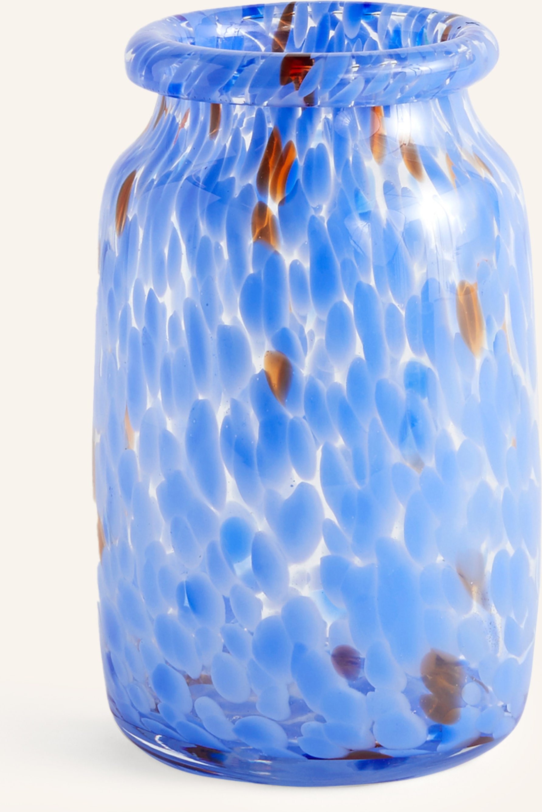 Hay Vase Splash blau