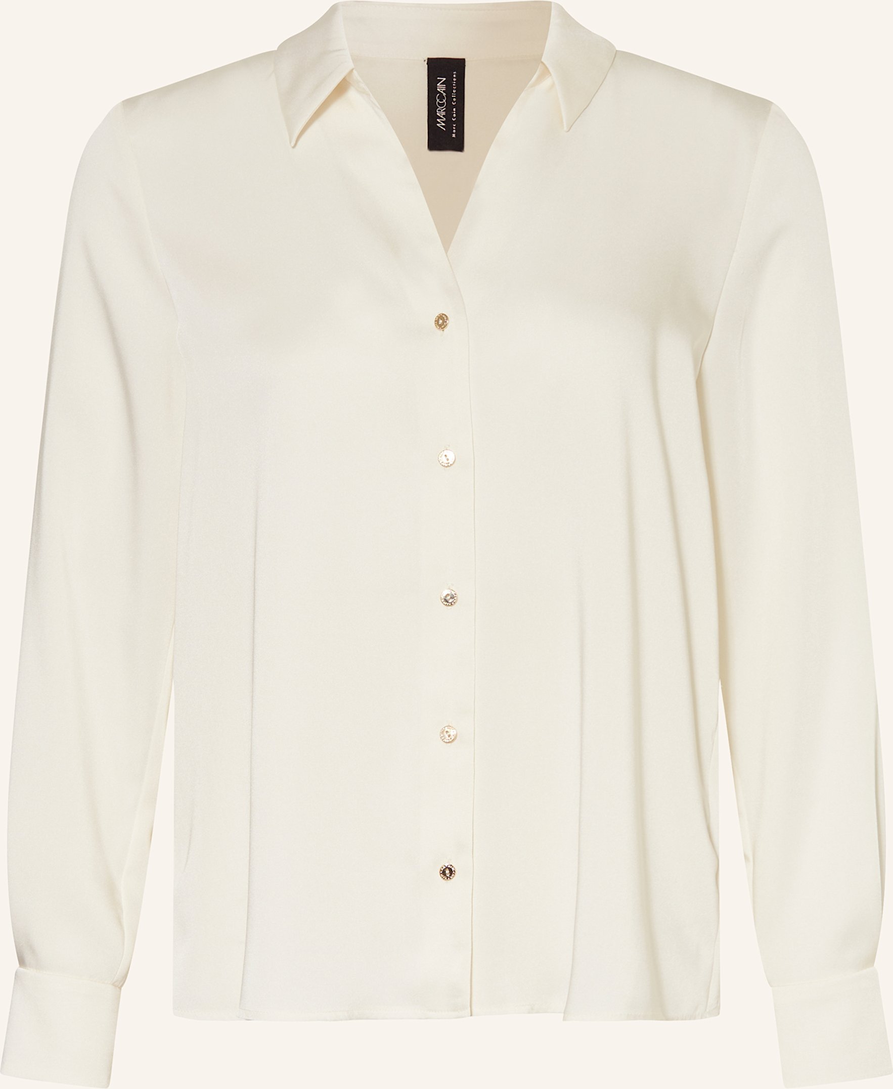 Thumbnail - Marc Cain Satinbluse weiss