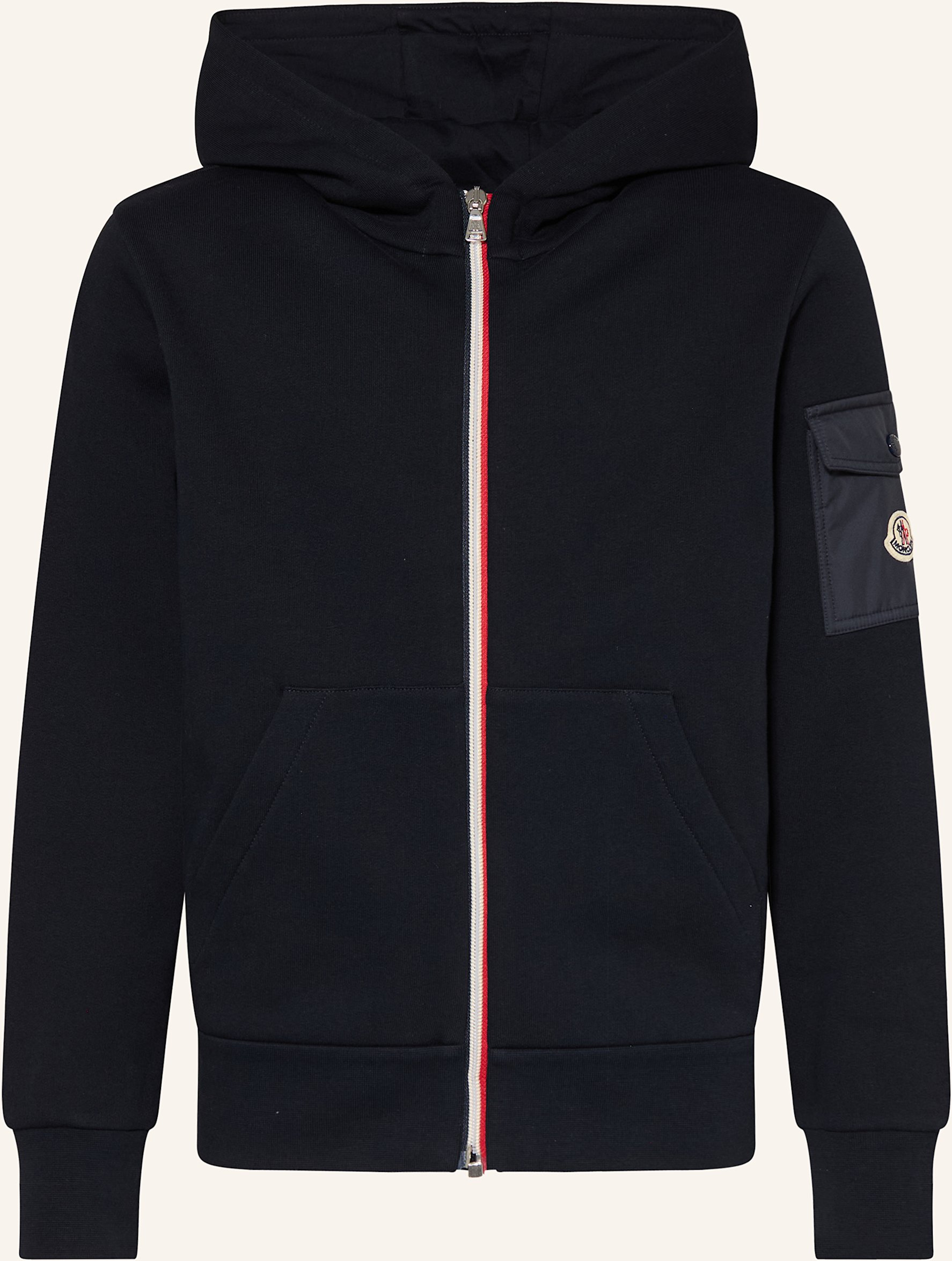 Moncler Enfant Sweatjacke blau