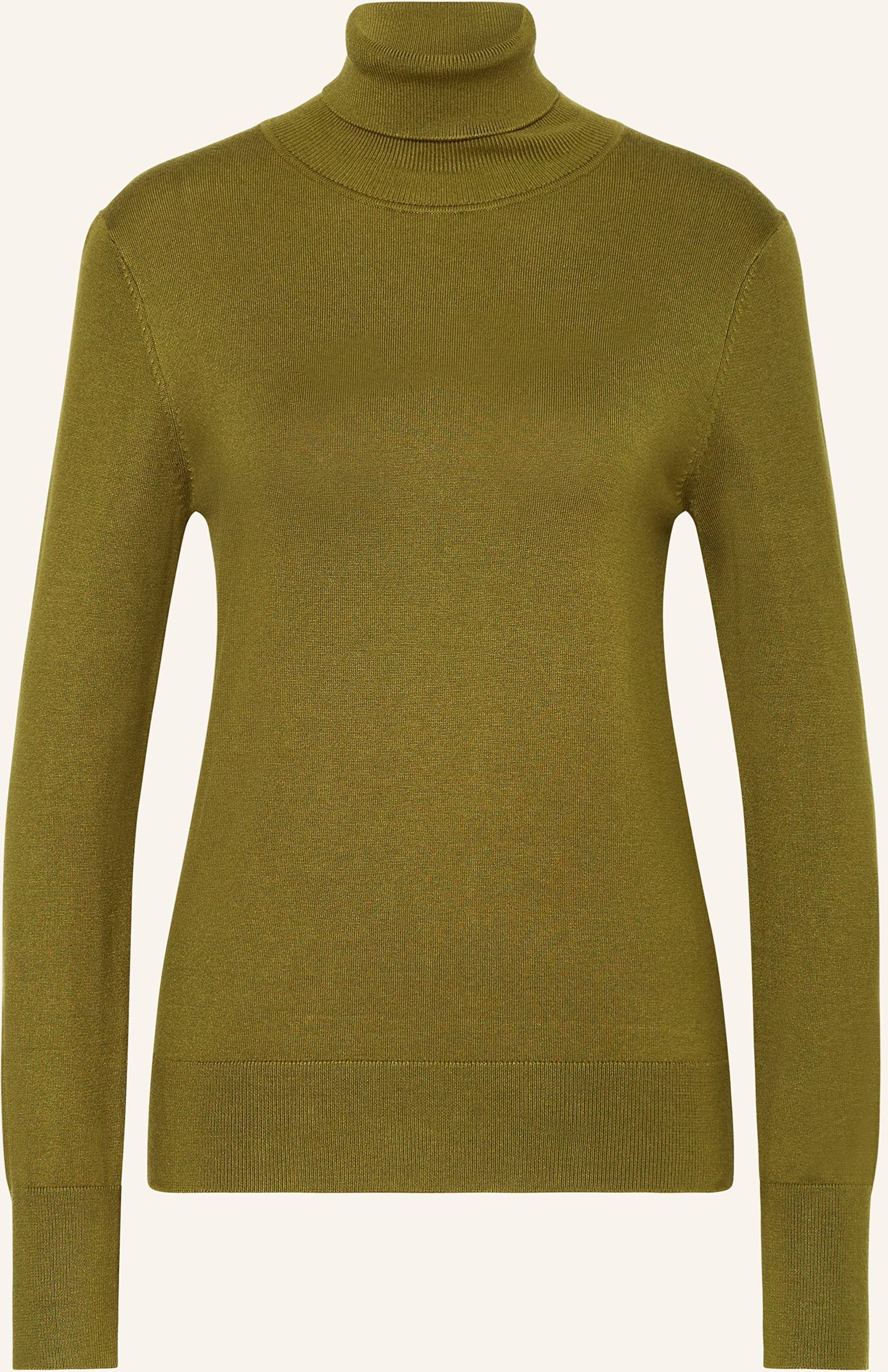 Darling Harbour Rollkragenpullover gruen