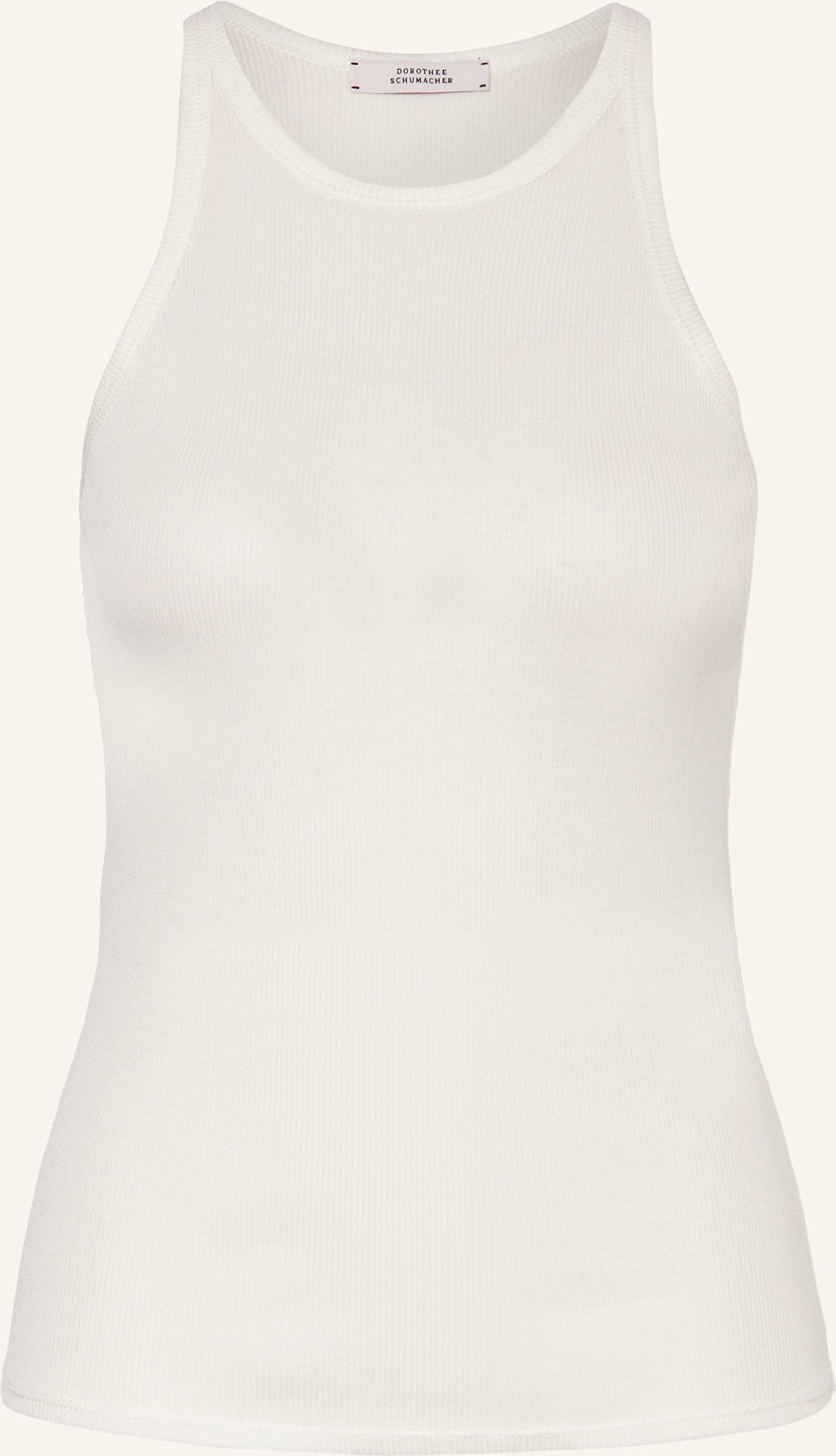 Dorothee Schumacher Top Pure Sleekness weiss
